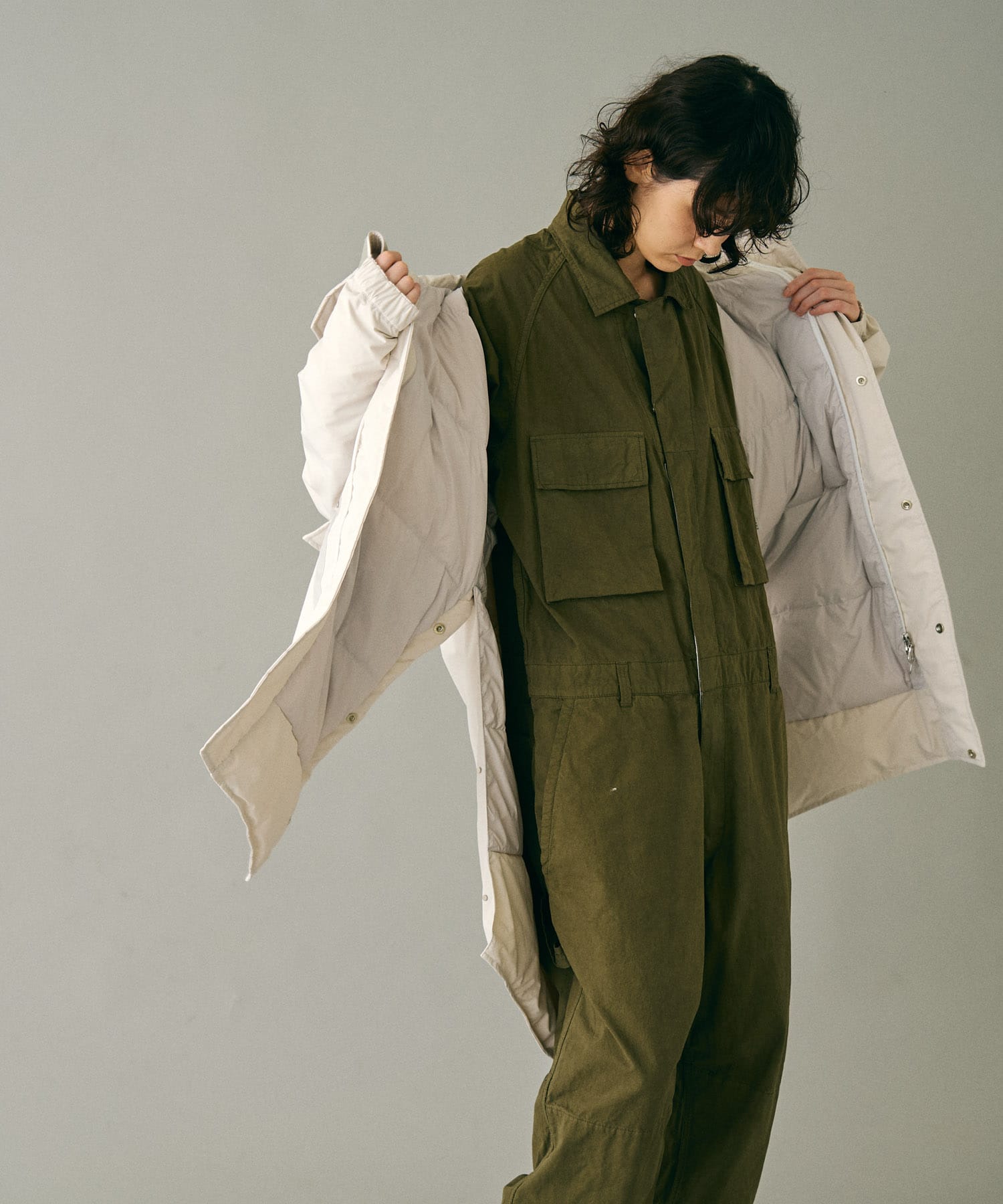 身長：173cm サイズ：one
