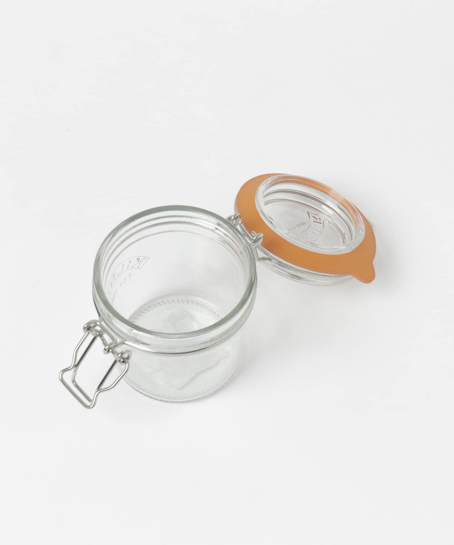 KILNER　ROUND CLIP TOP JAR 0.35L clear one