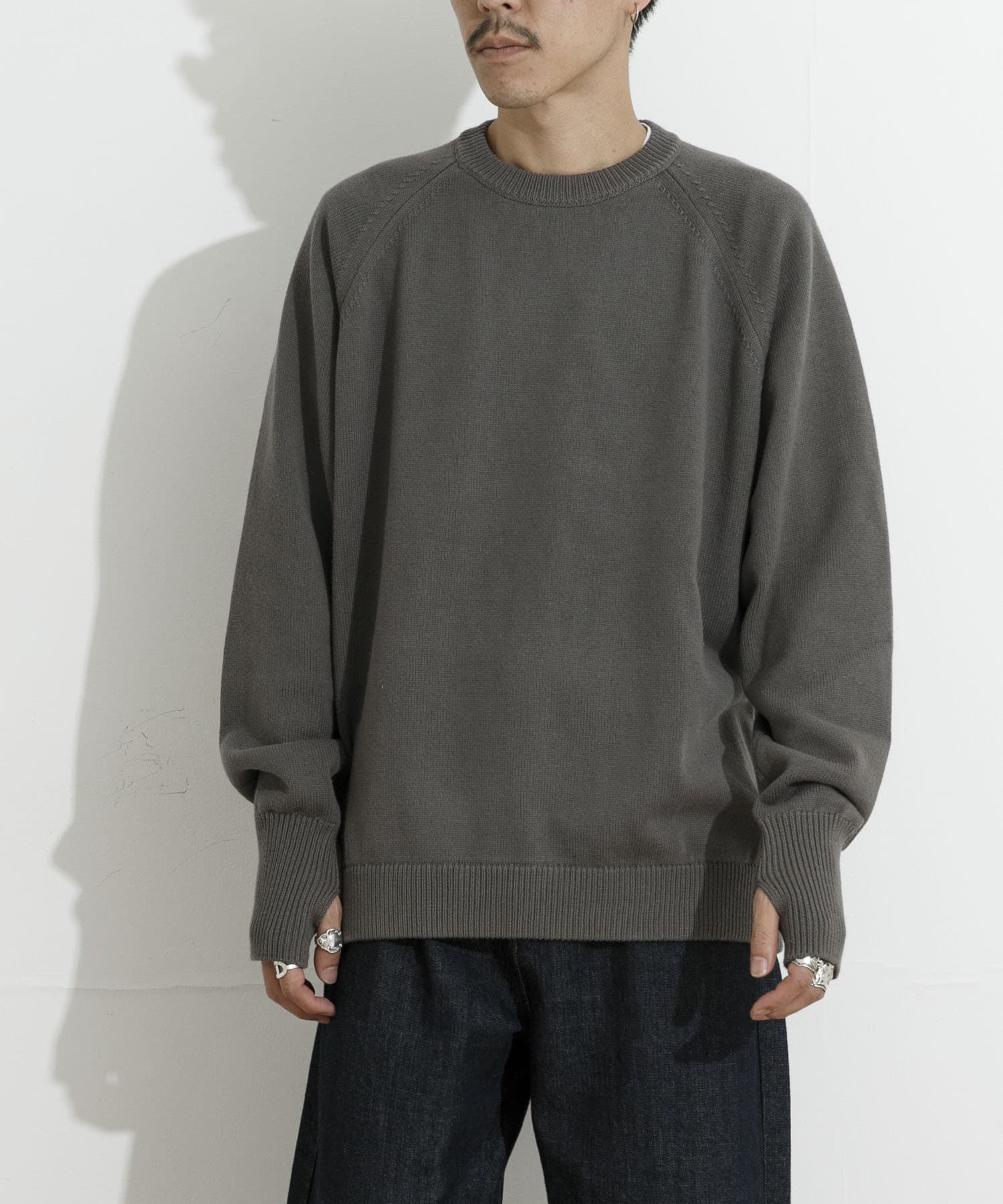 KEIMEN　KM-Crewneck Knit