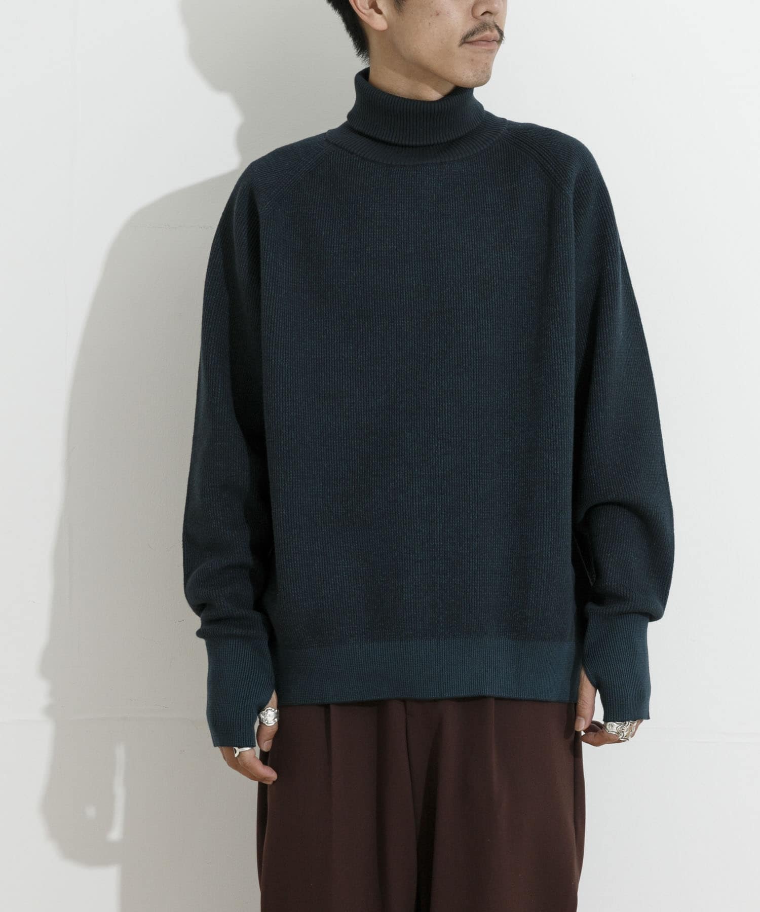 KEIMEN　KM-Turtleneck knit