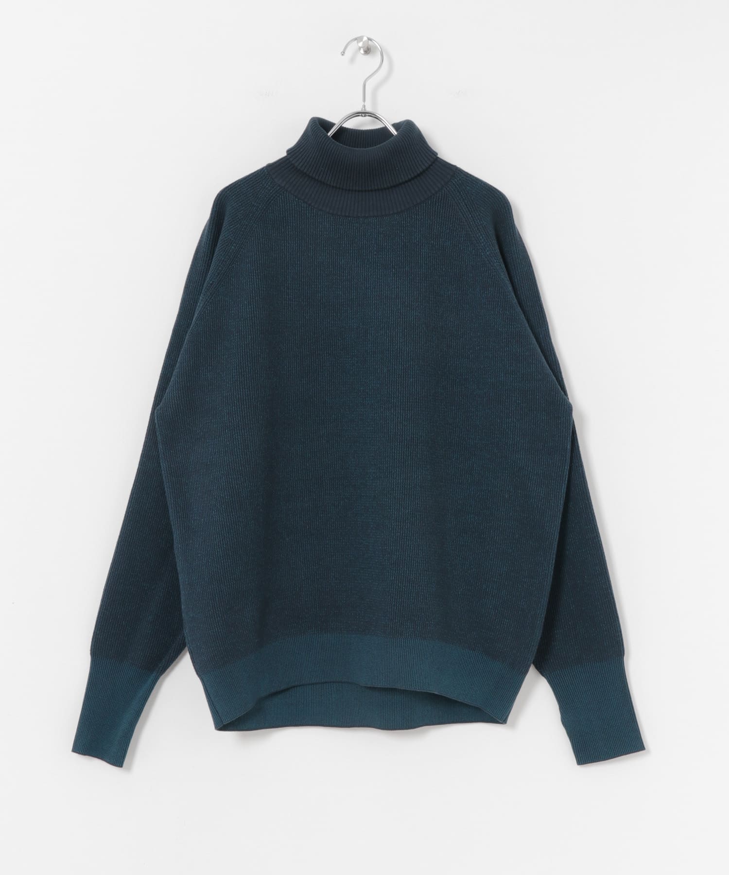 KEIMEN　KM-Turtleneck knit Green M
