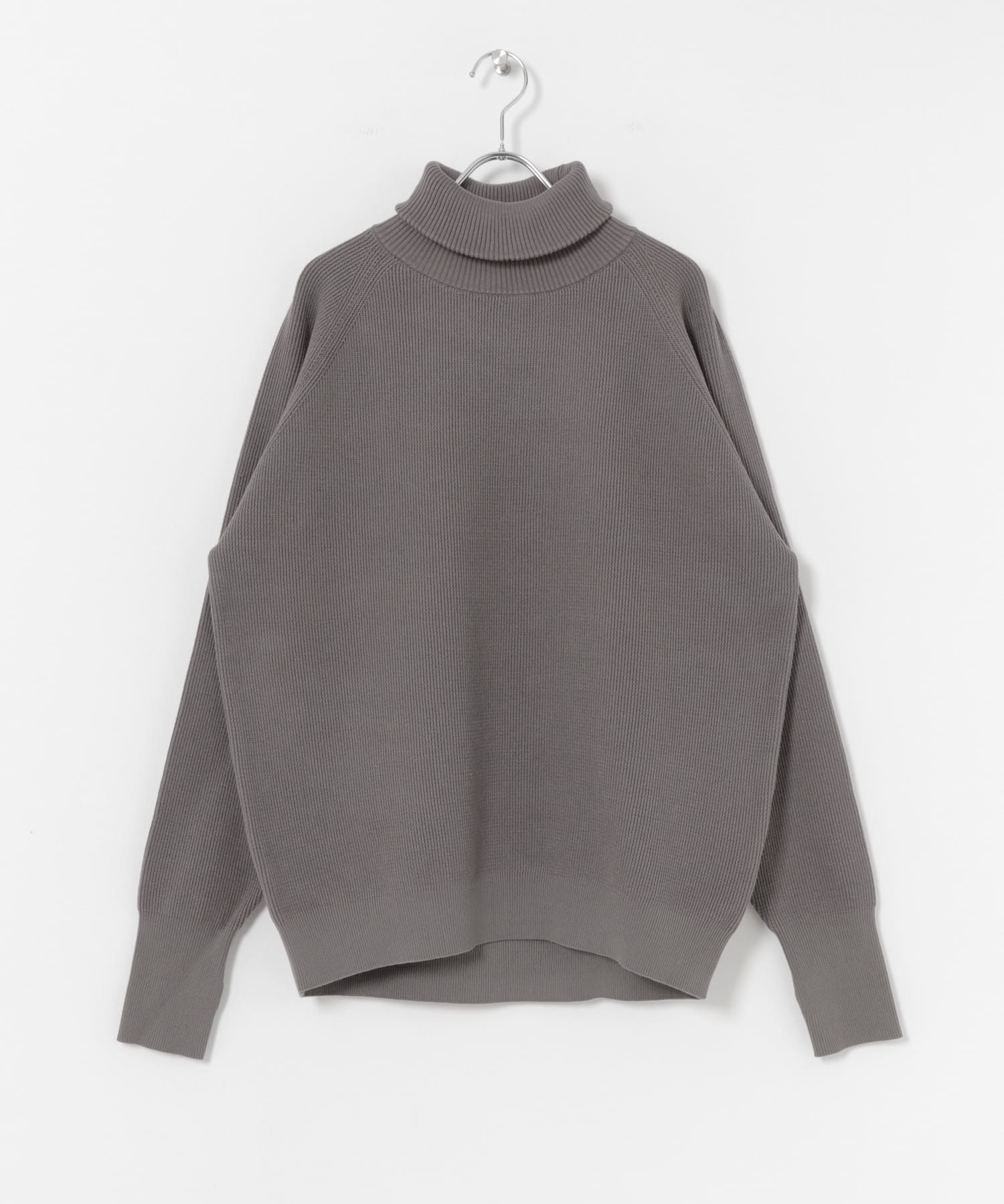 KEIMEN　KM-Turtleneck knit Gray M