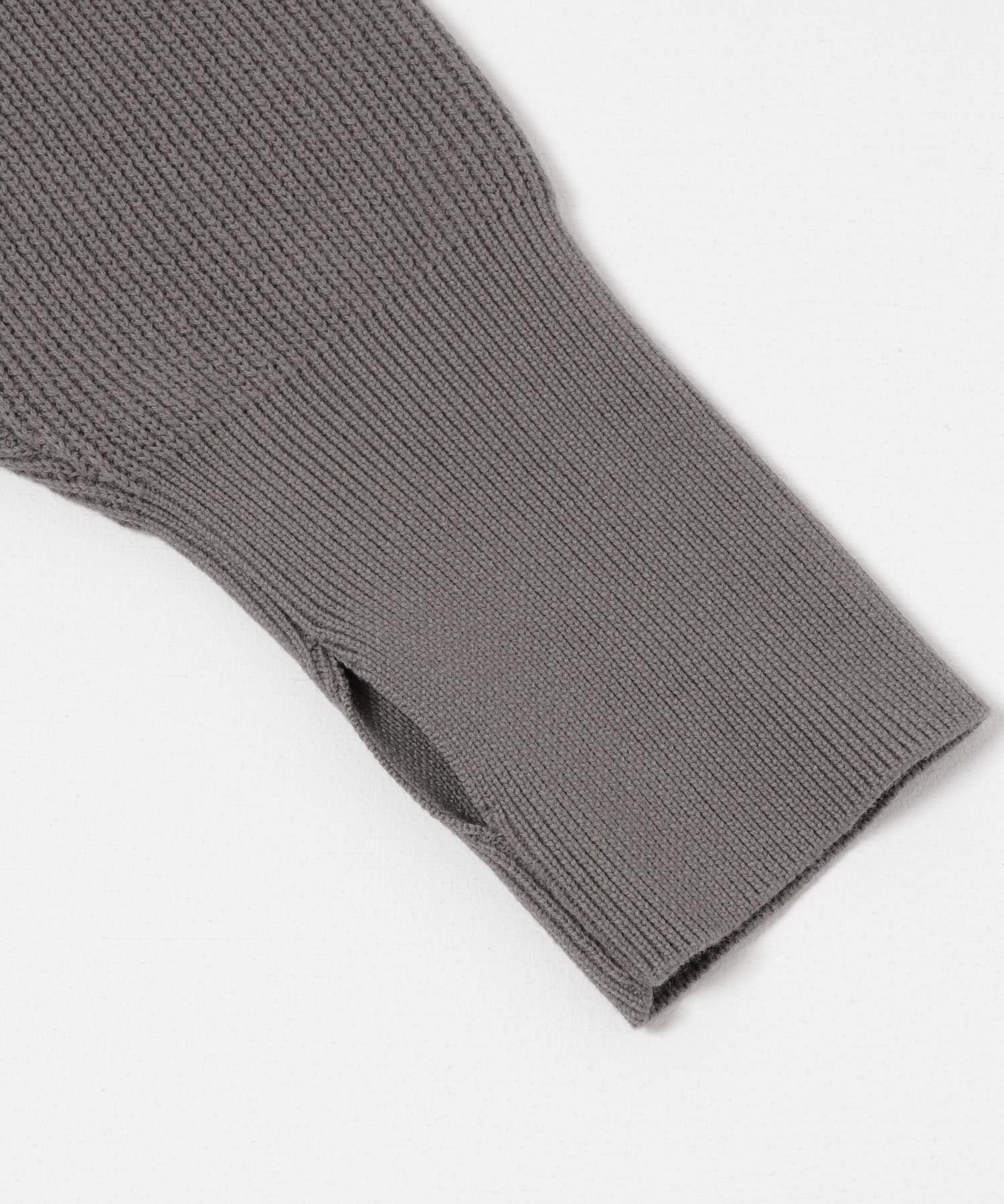 KEIMEN　KM-Turtleneck knit Gray M