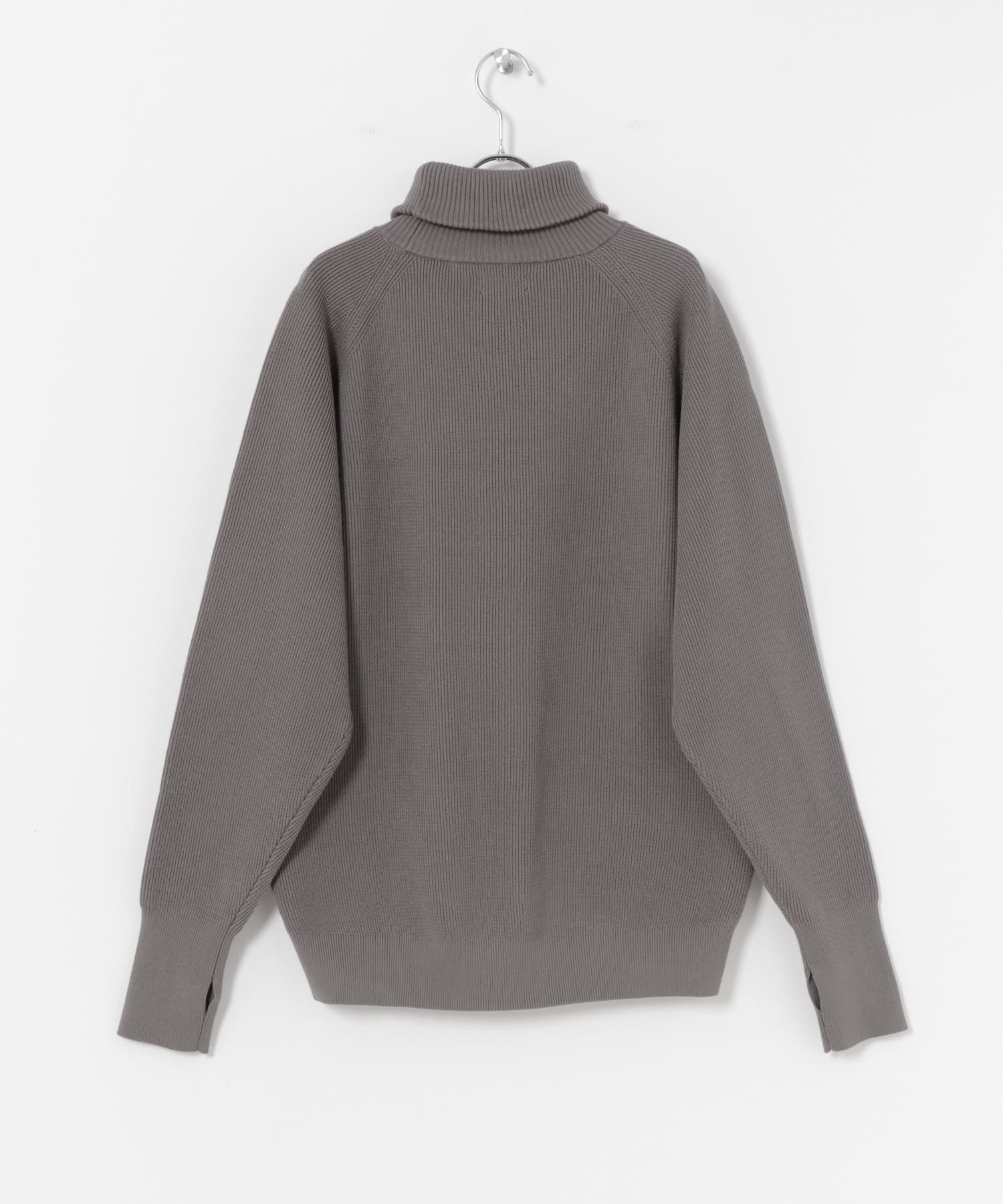 KEIMEN　KM-Turtleneck knit Gray M
