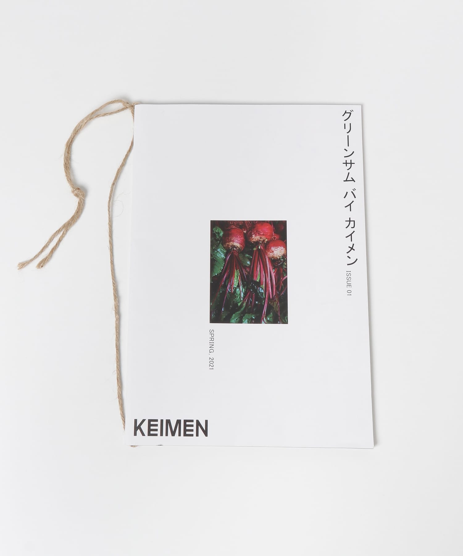 KEIMEN　グリーンサムバイカイメンISSUE01 white FREE