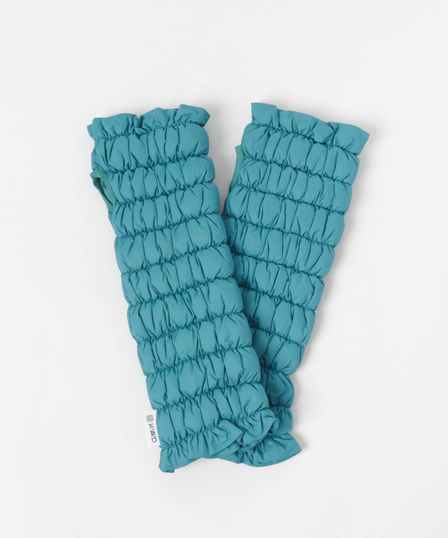 KWD　DOWN ARM WARMER Blue FREE
