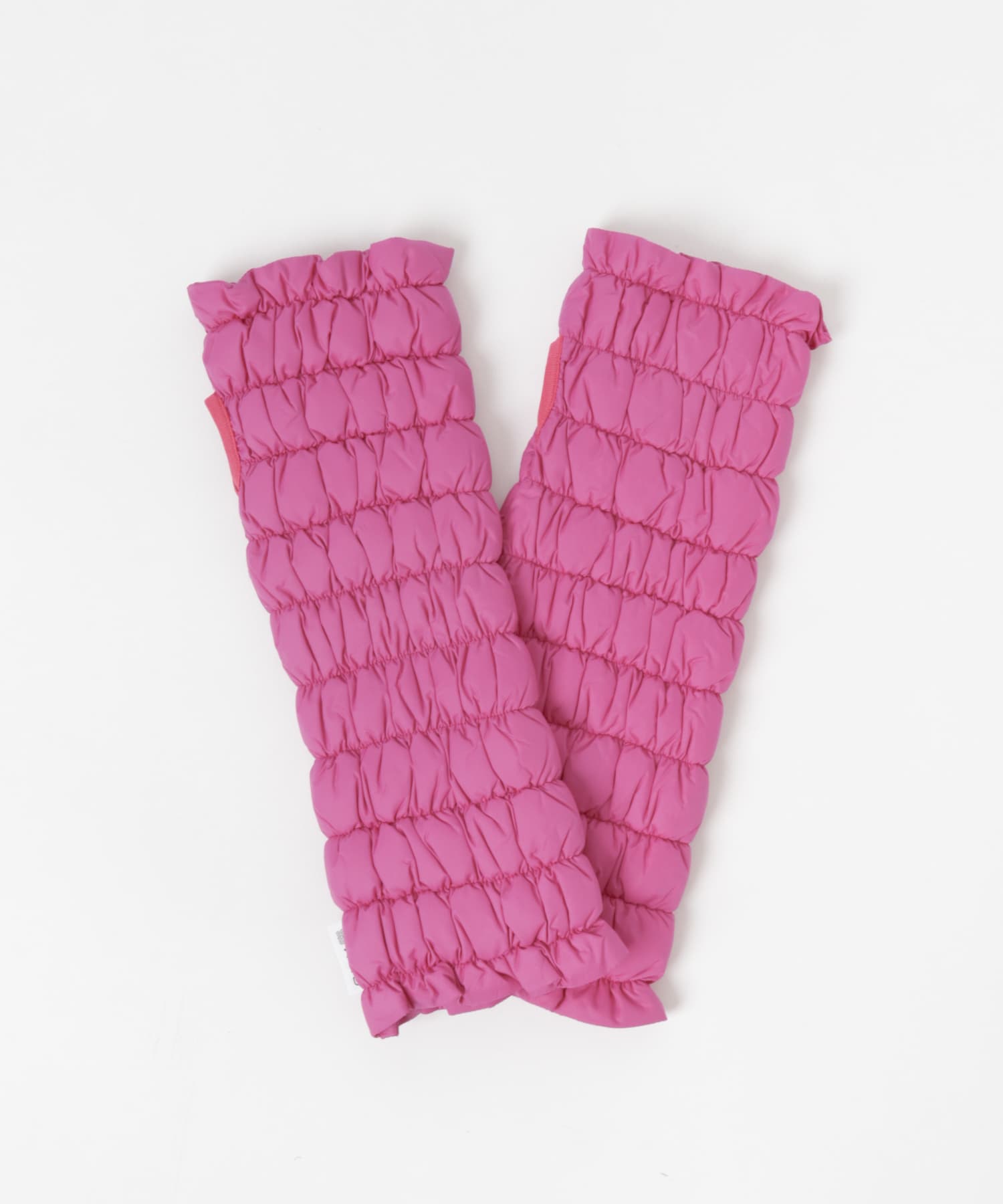KWD　DOWN ARM WARMER Pink FREE