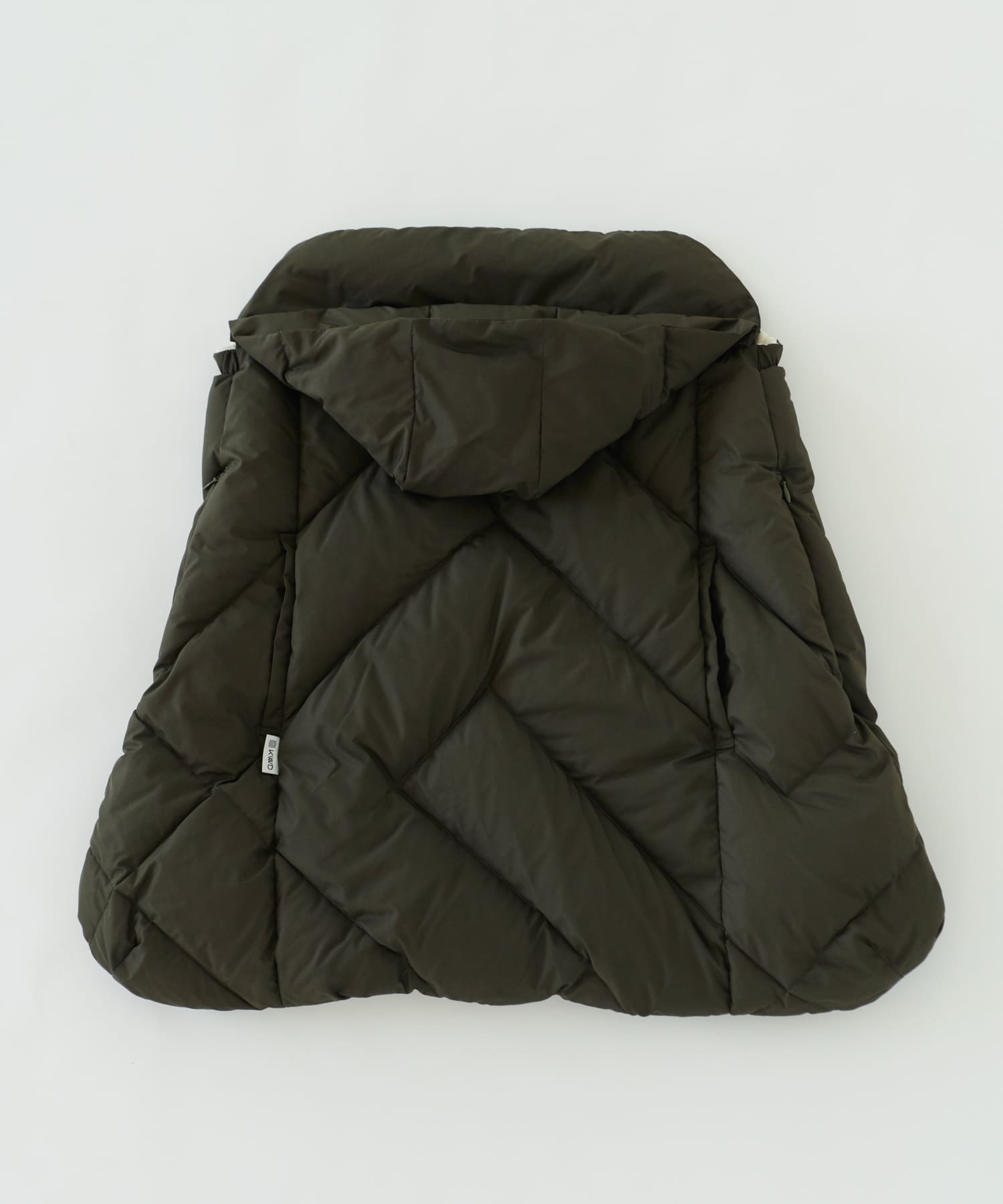 KWD　BABY DOWN CAPE Khaki FREE