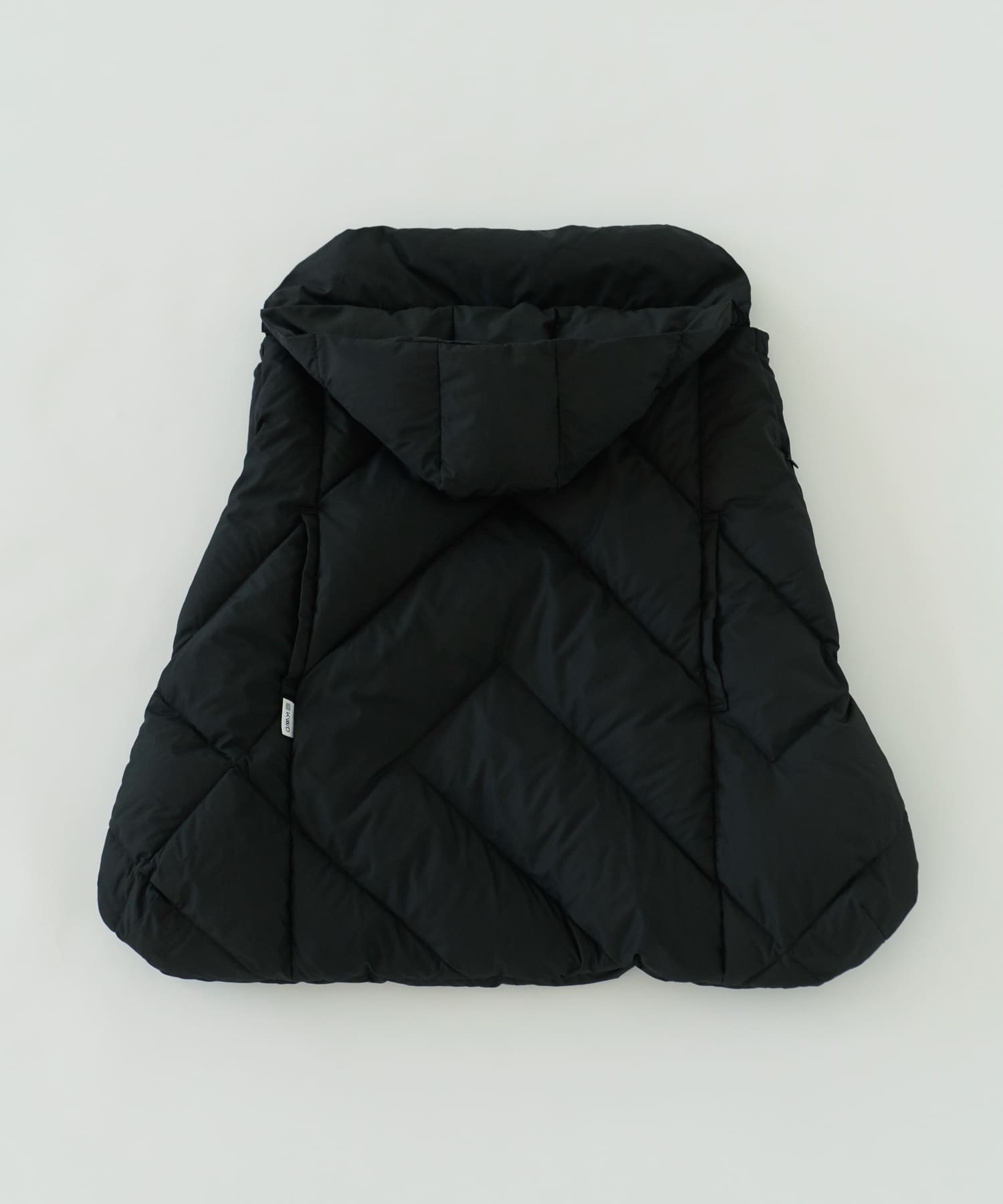 KWD　BABY DOWN CAPE Black FREE