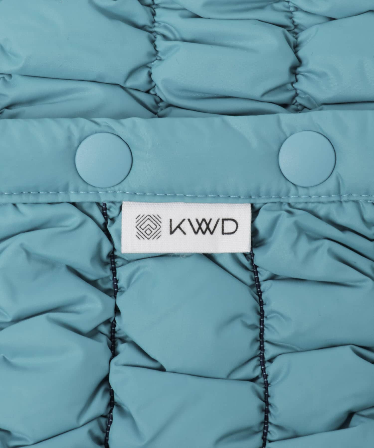 KWD　DOWN WAIST WARMER Blue FREE