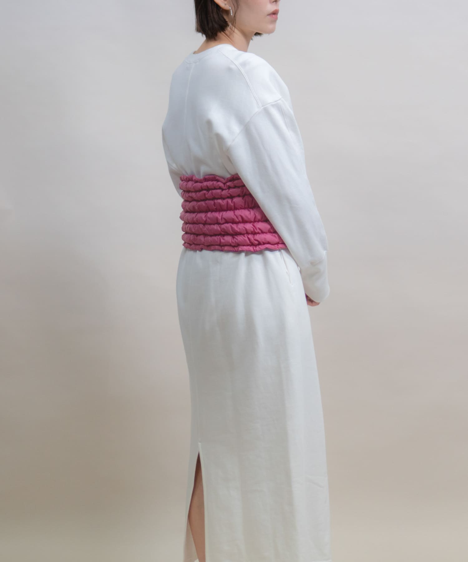 KWD　DOWN WAIST WARMER Pink FREE