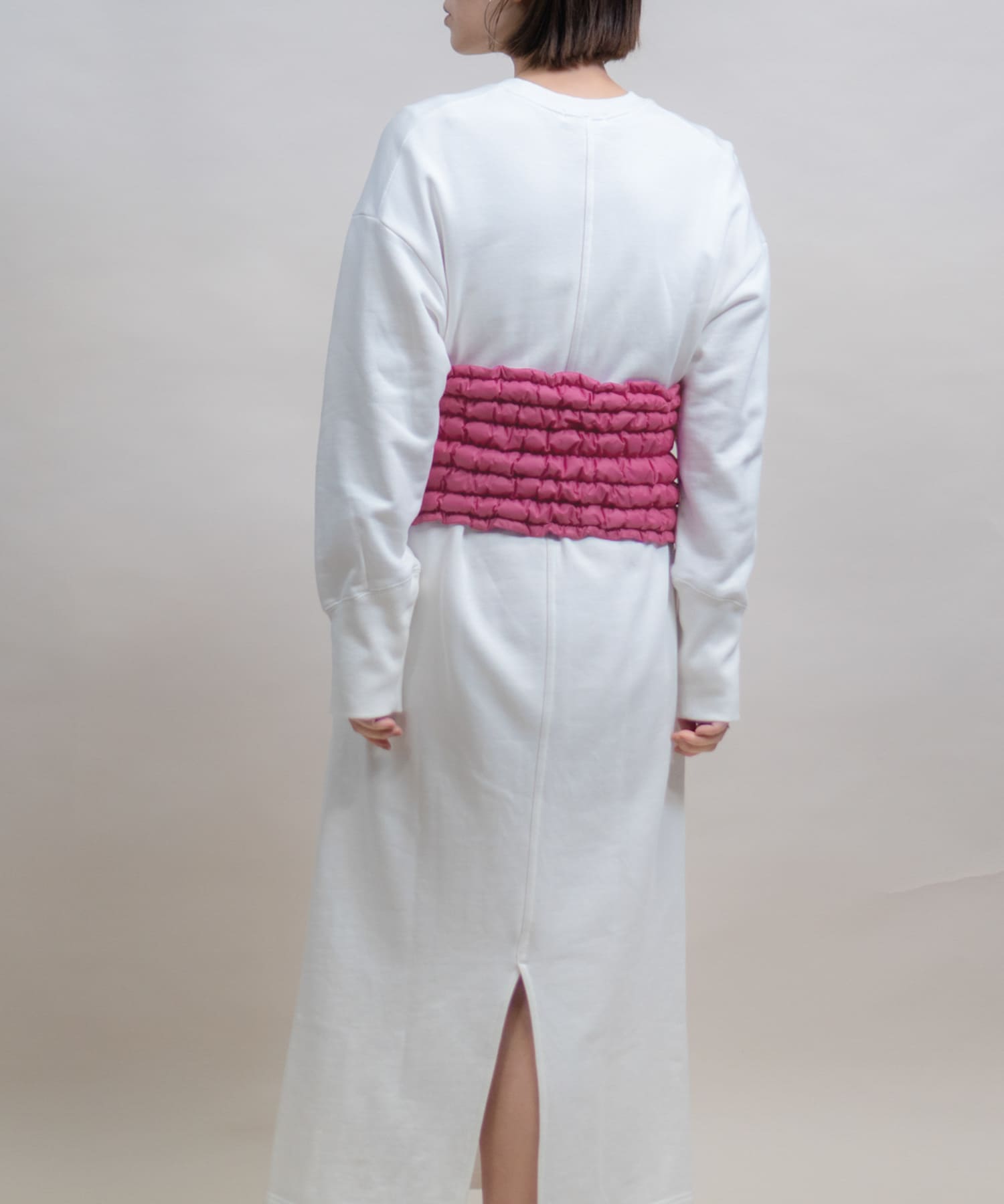 KWD　DOWN WAIST WARMER Pink FREE