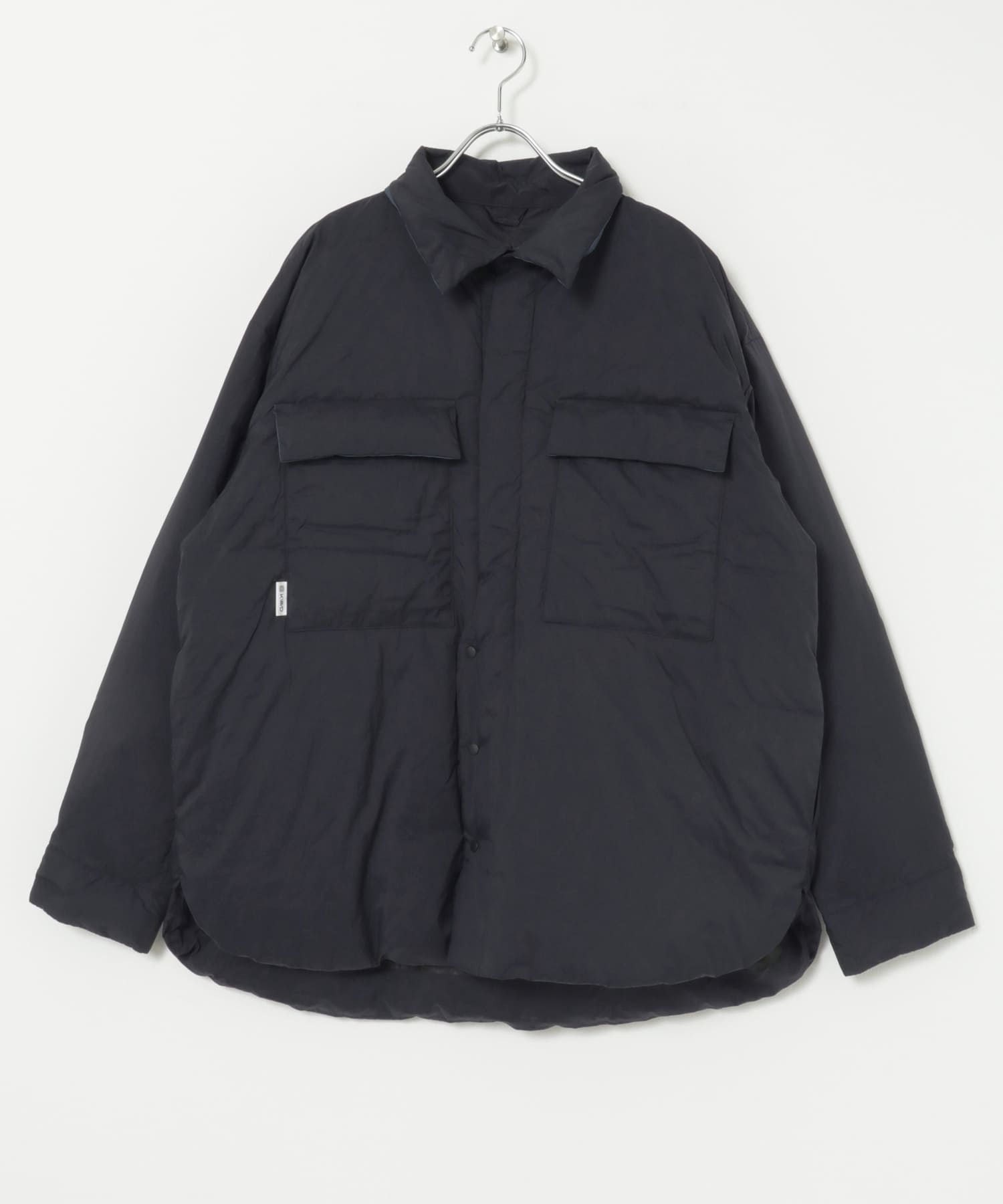 KWD　LIGHT DOWN SHIRTS JACKET Navy FREE