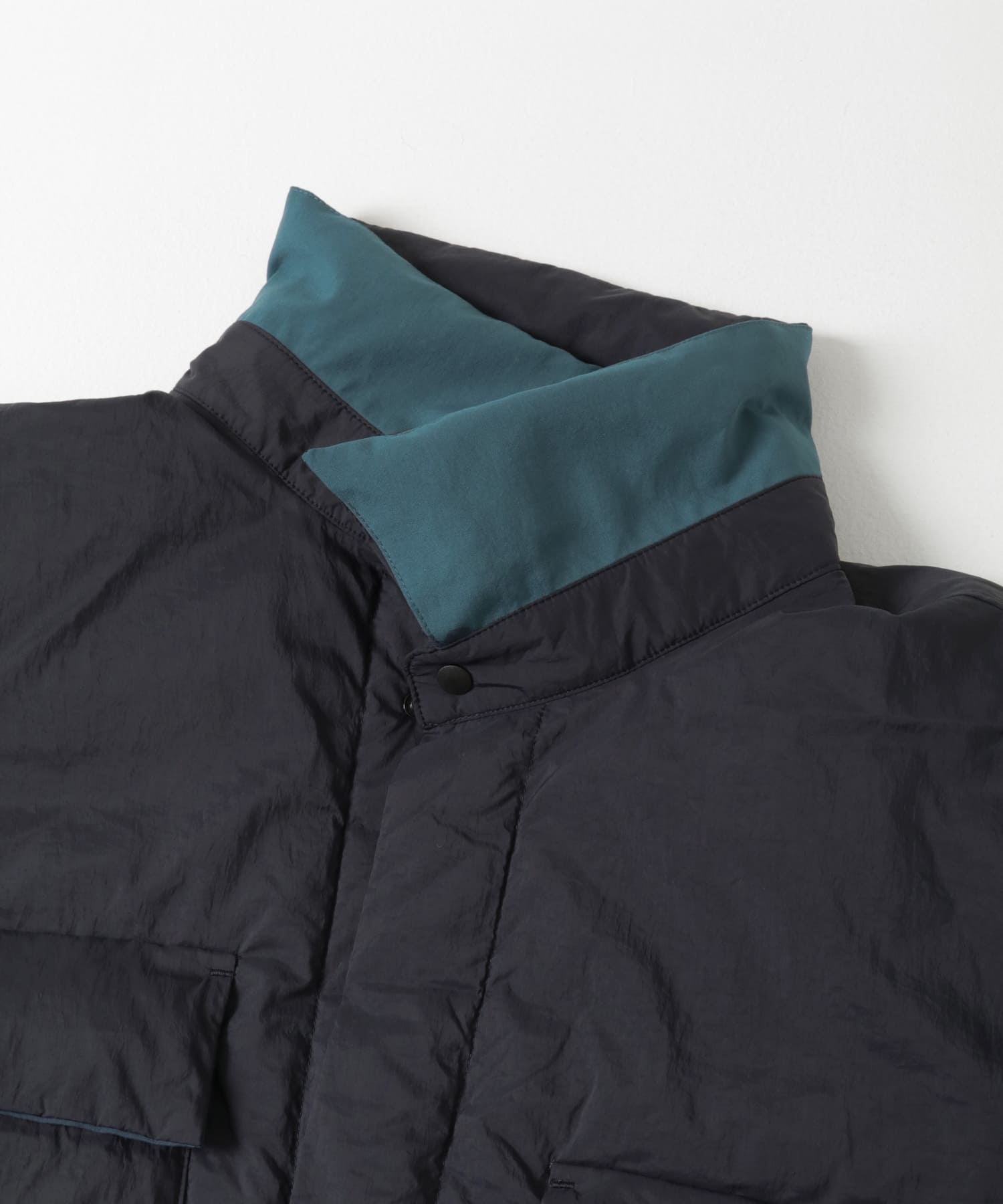 KWD　LIGHT DOWN SHIRTS JACKET Navy FREE
