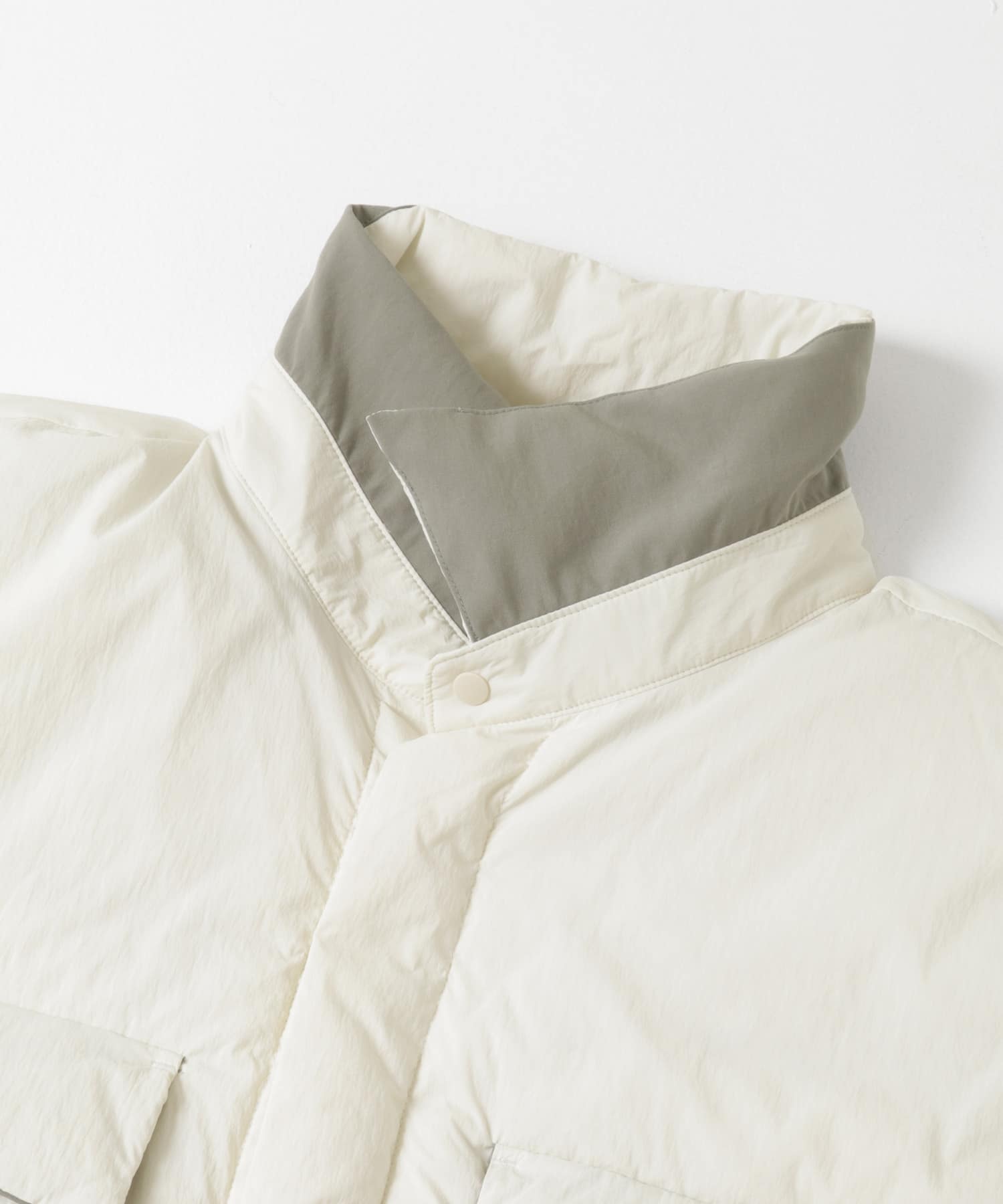 KWD　LIGHT DOWN SHIRTS JACKET Ivory FREE