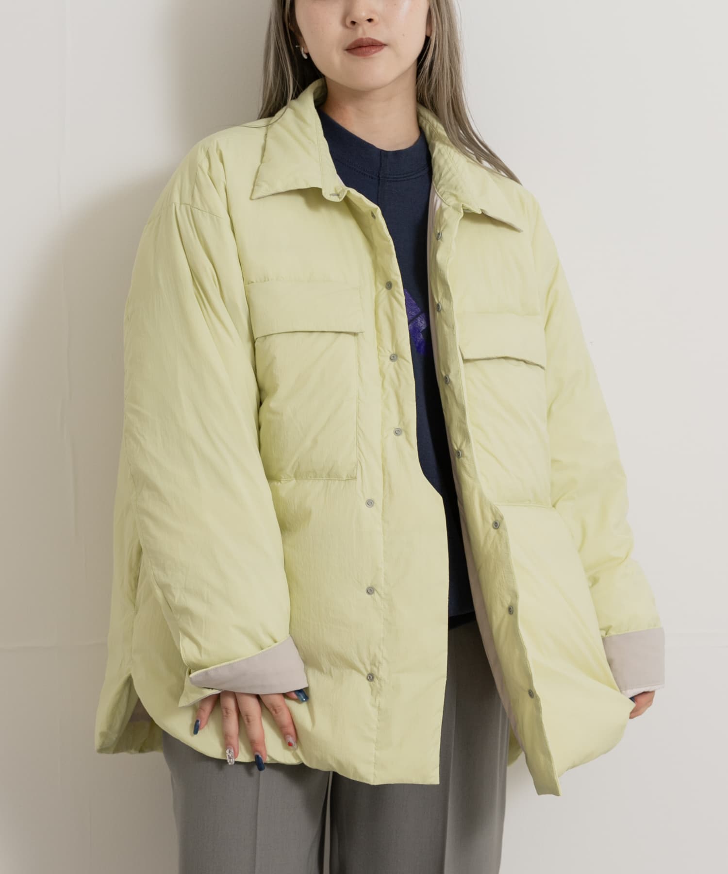 KWD　LIGHT DOWN SHIRTS JACKET