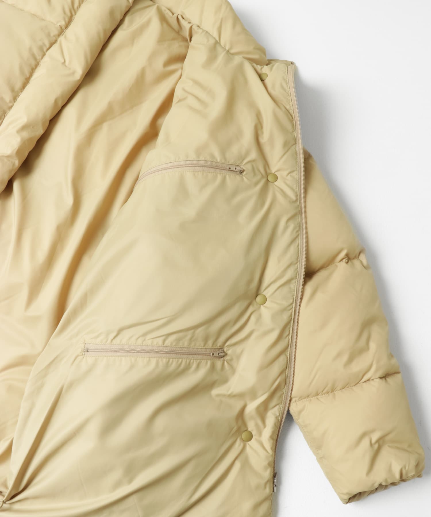 KWD　MIDDLE DOWN JACKET Beige FREE