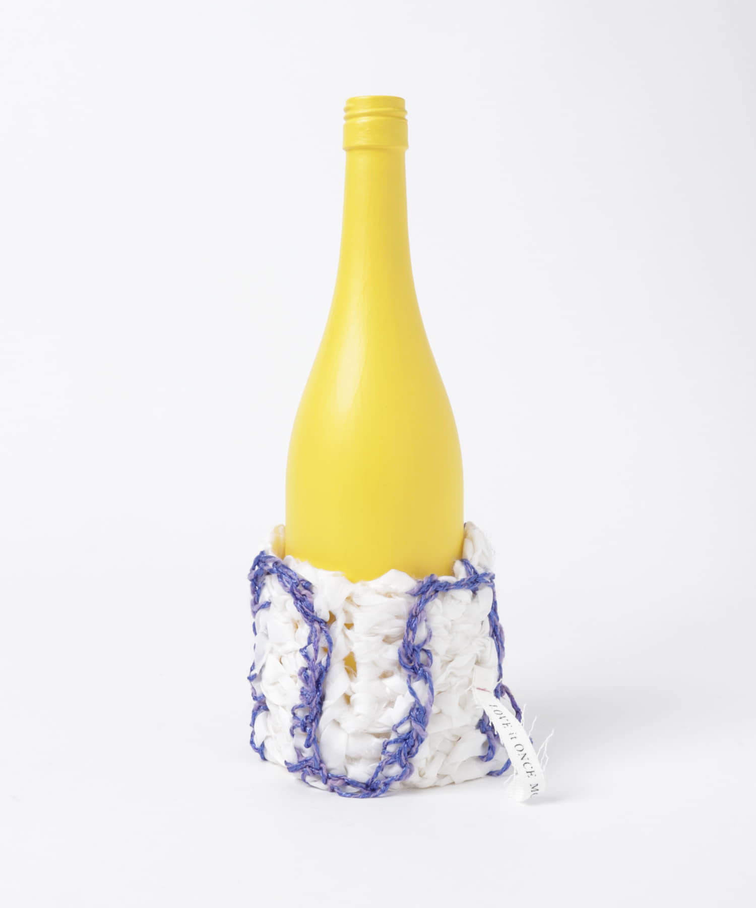 LOVE it ONCE MORE　love it flower vase L yellow FREE