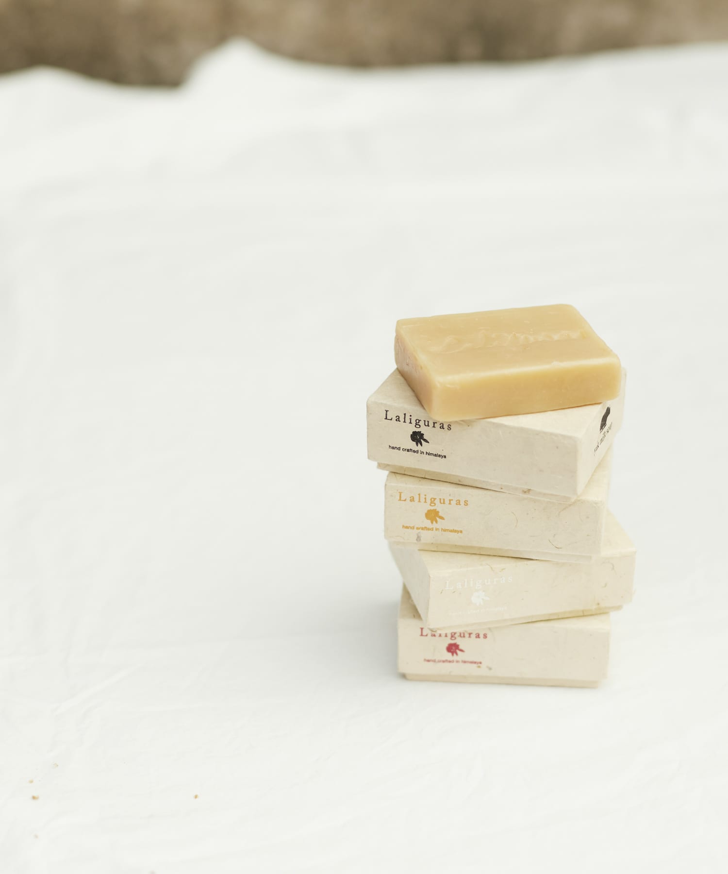 Laliguras　Yak milk vanilla soap WINE one