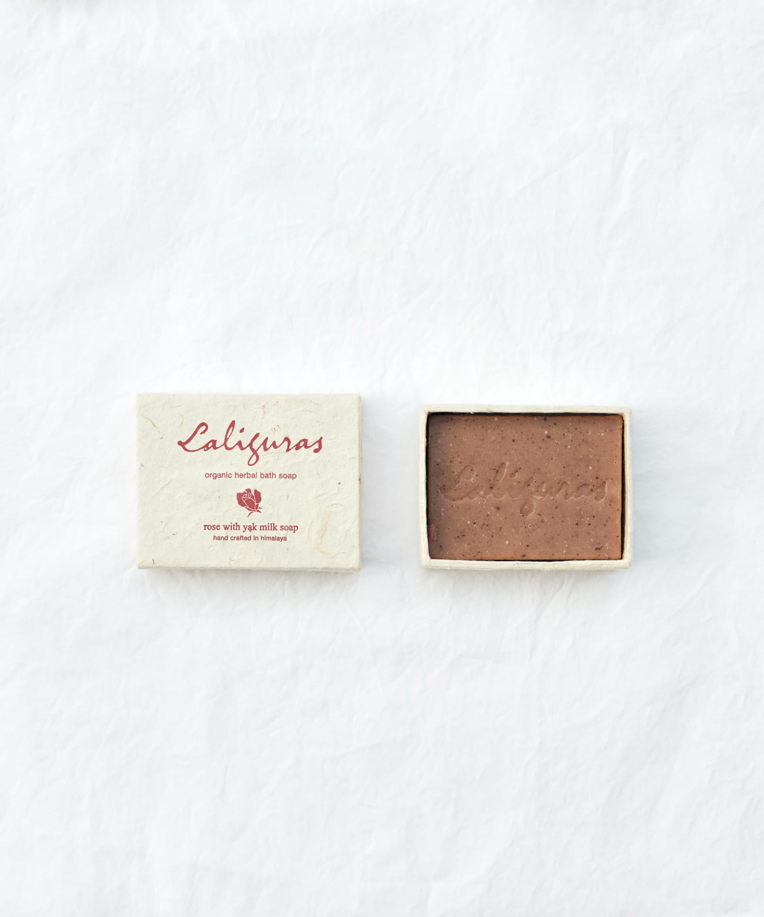Laliguras Rose with yak milk soap