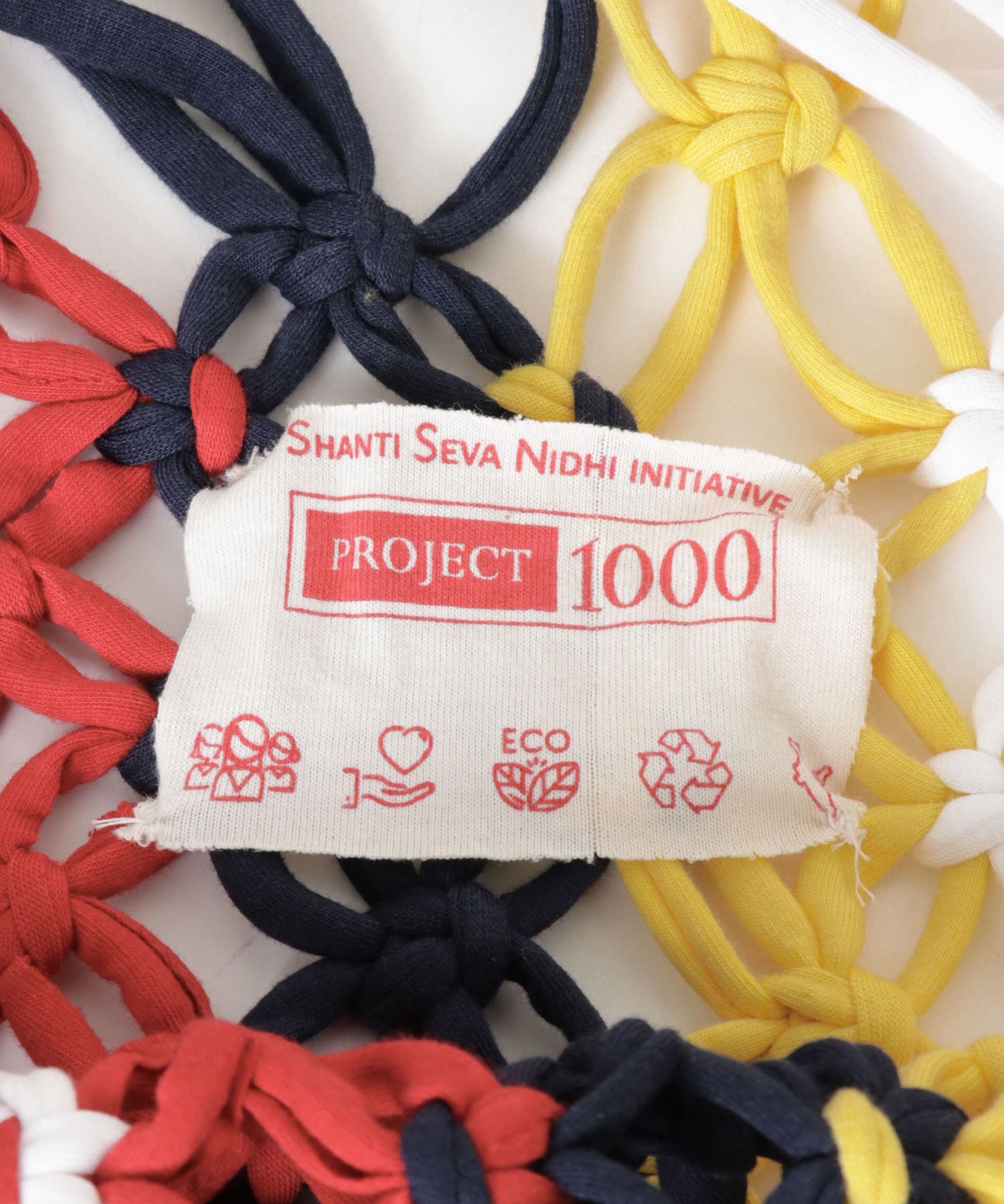 PROJECT 1000　P1000-macrame net REDxNVY one