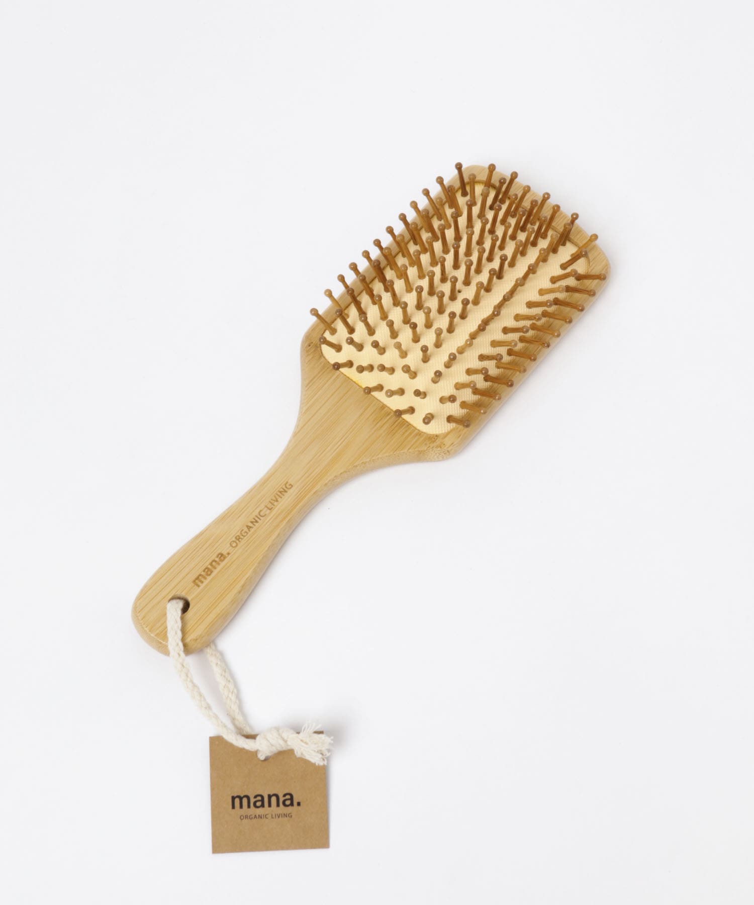 mana. ORGANIC LIVING　バンブーヘアブラシ