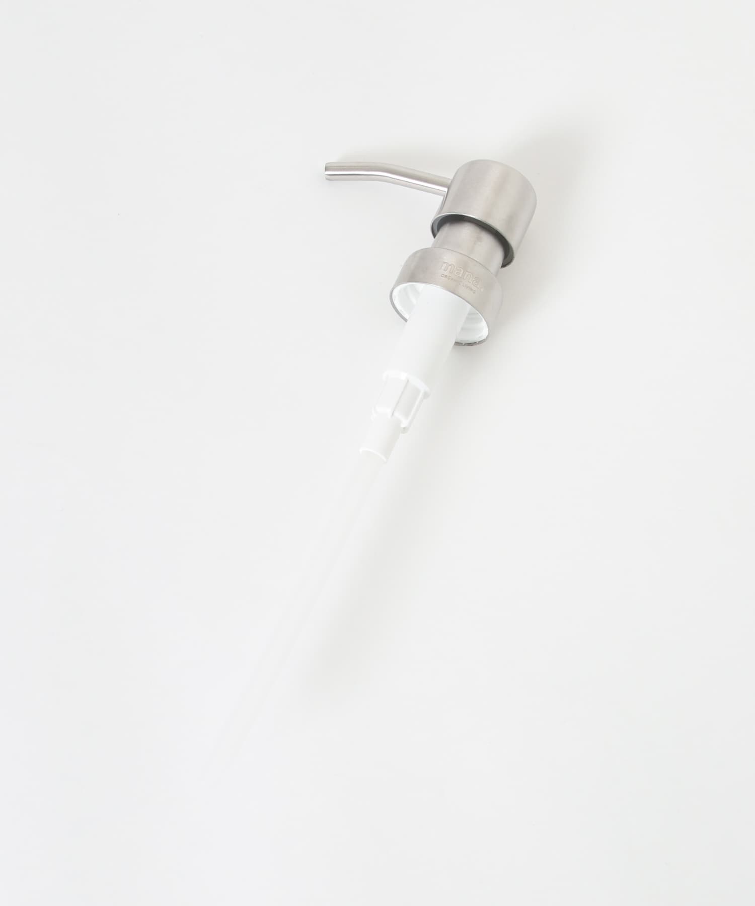mana. ORGANIC LIVING　ソープポンプ silver -