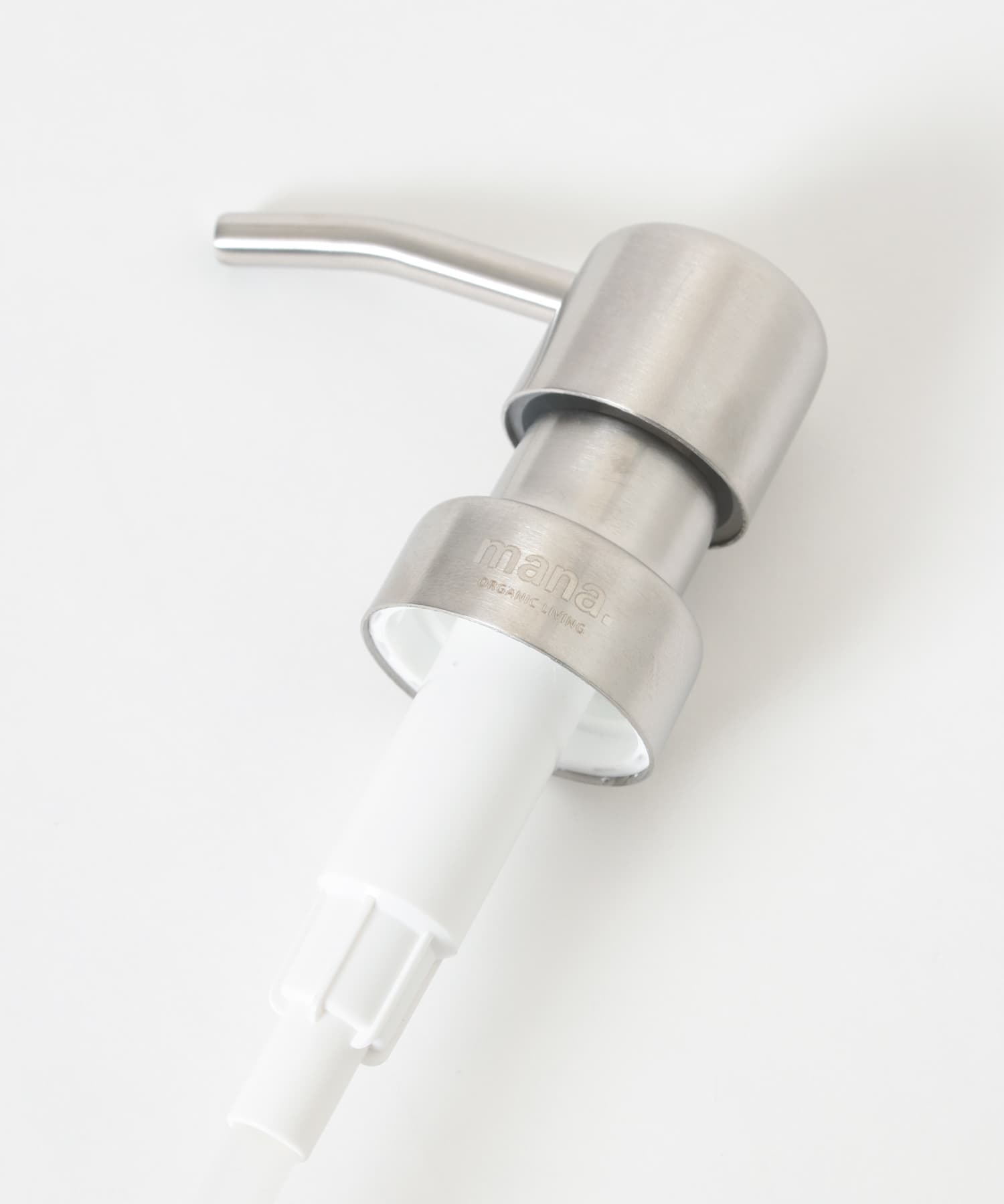 mana. ORGANIC LIVING　ソープポンプ silver -