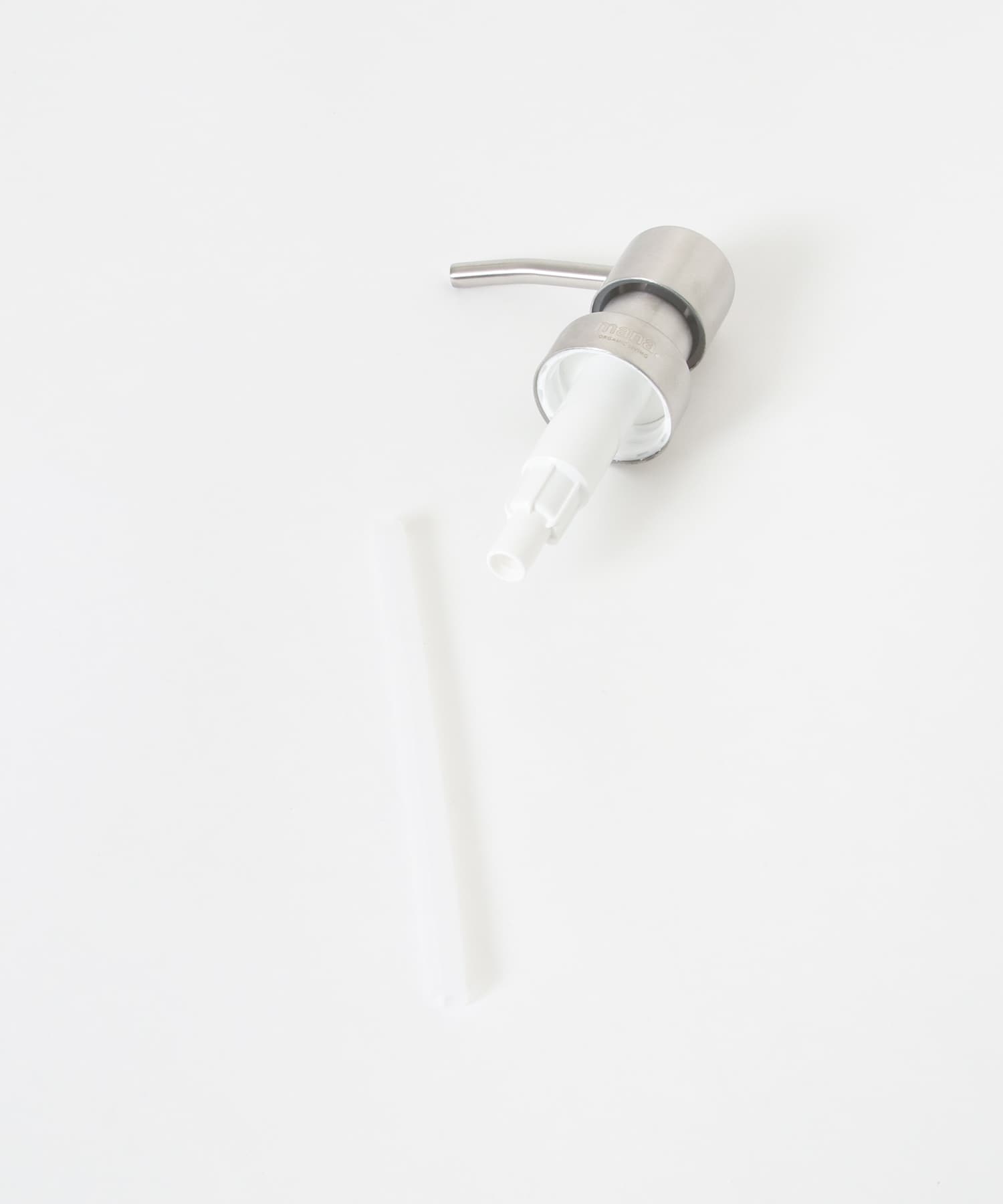 mana. ORGANIC LIVING　ソープポンプ silver -