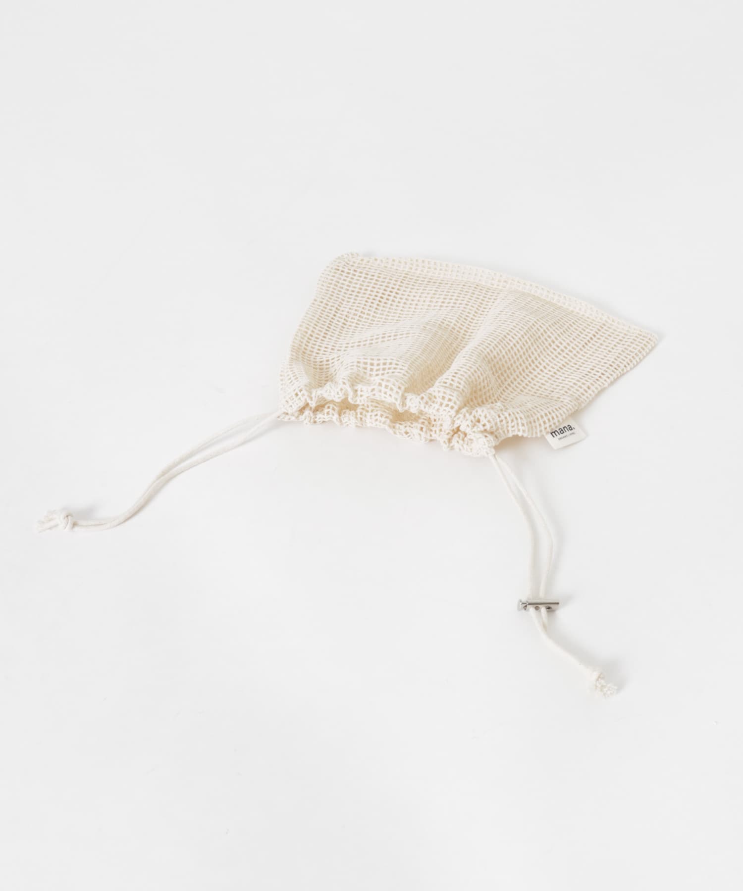 mana. ORGANIC LIVING　メッシュベジバッグ natural -