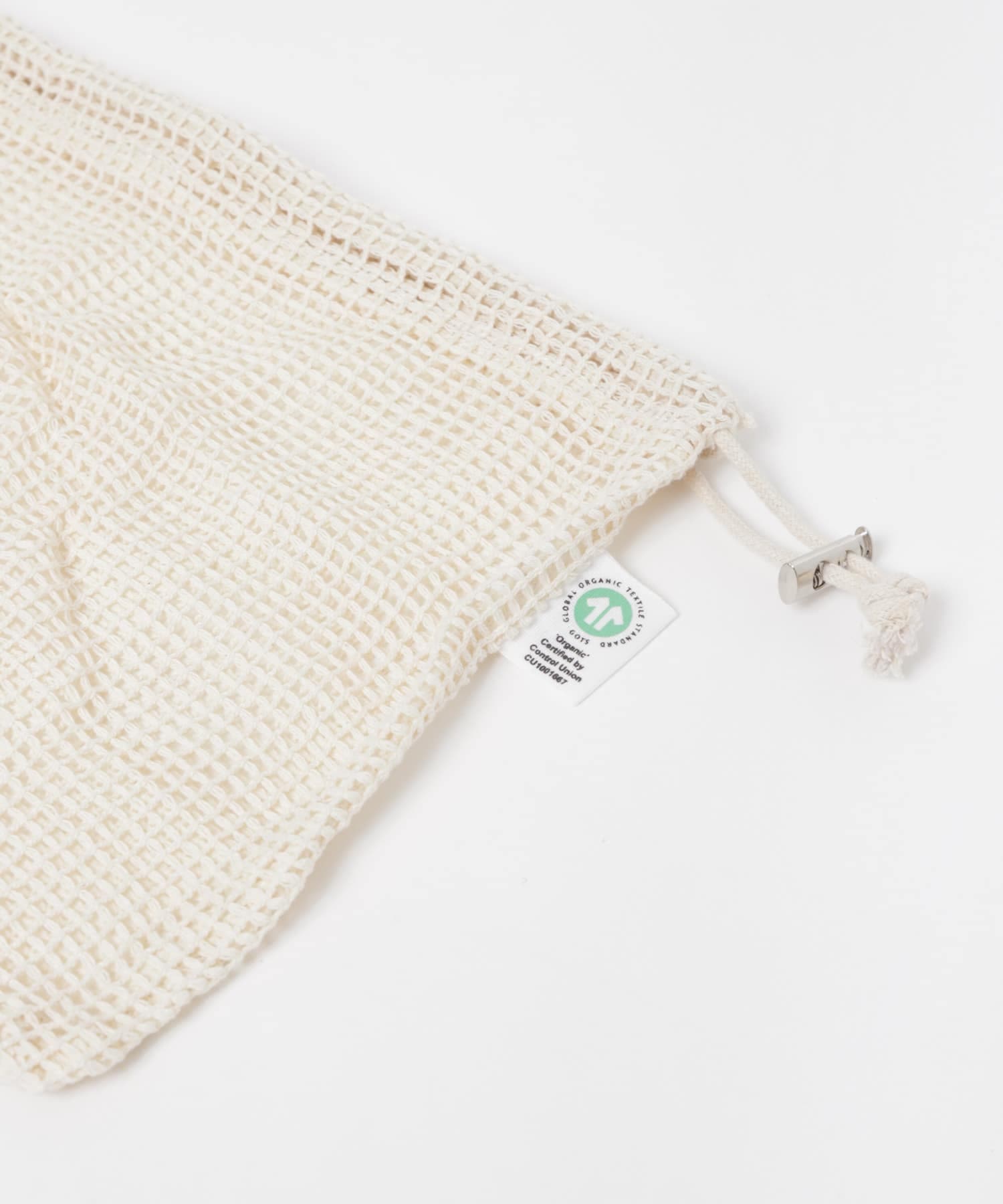 mana. ORGANIC LIVING　メッシュベジバッグ natural -