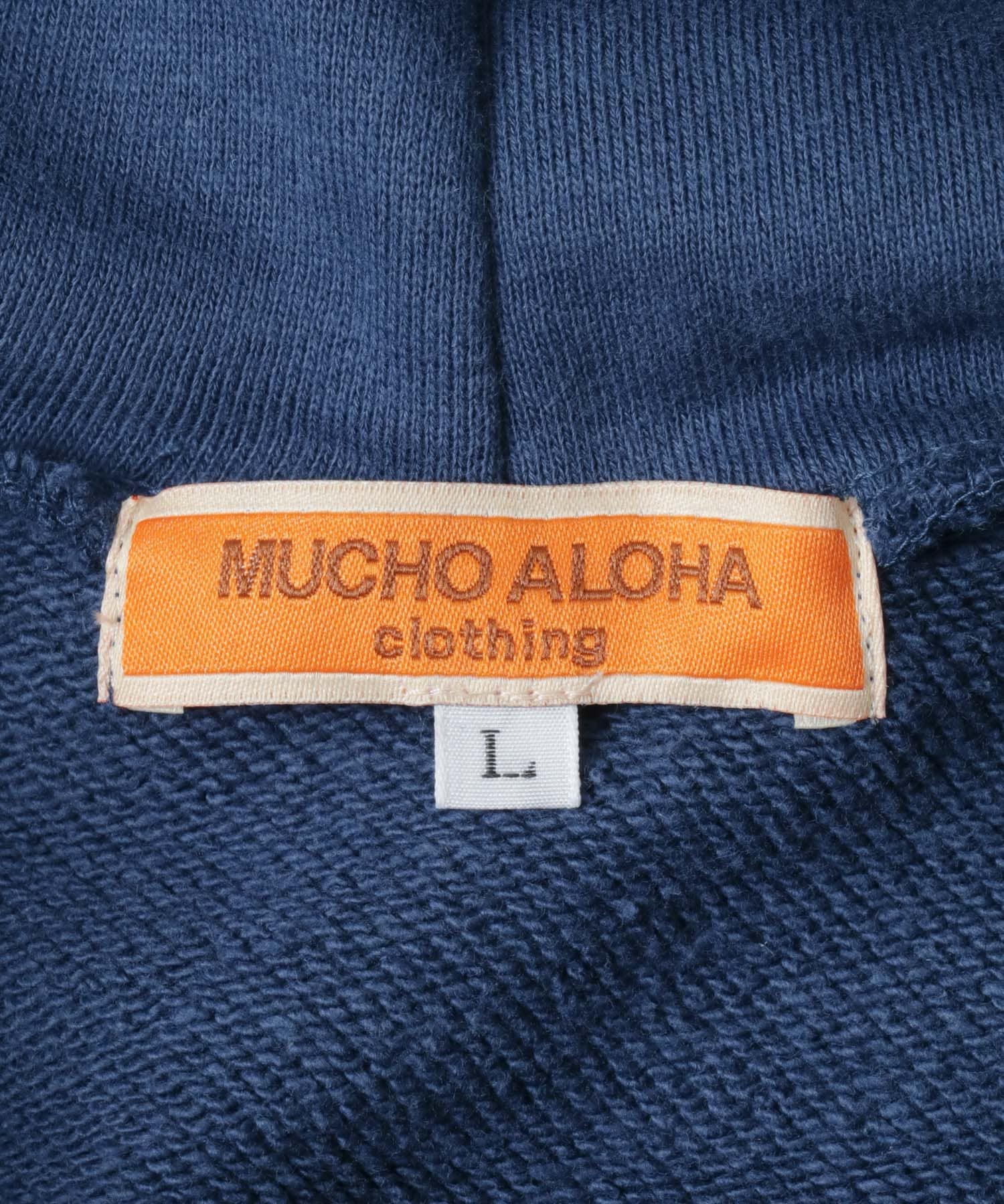 mucho Aloha　10oz 裏毛 FOODIE BLU M