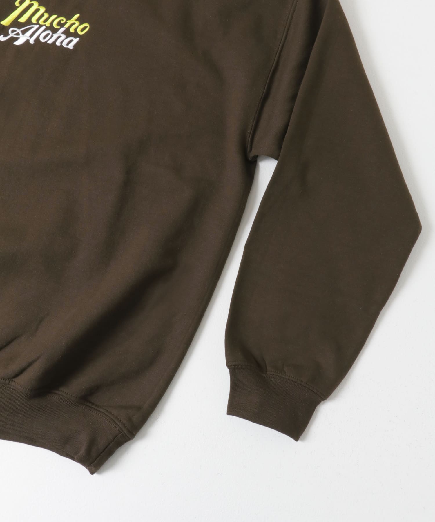 mucho Aloha　8oz SWEAT-MUCHO BRW M