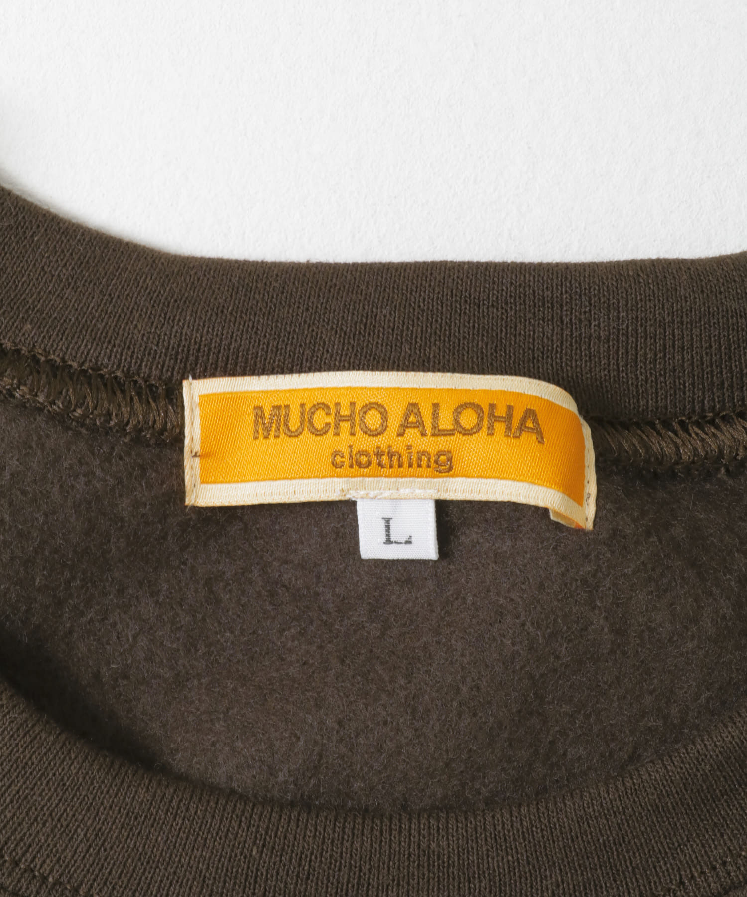 mucho Aloha　8oz SWEAT-MUCHO BRW M