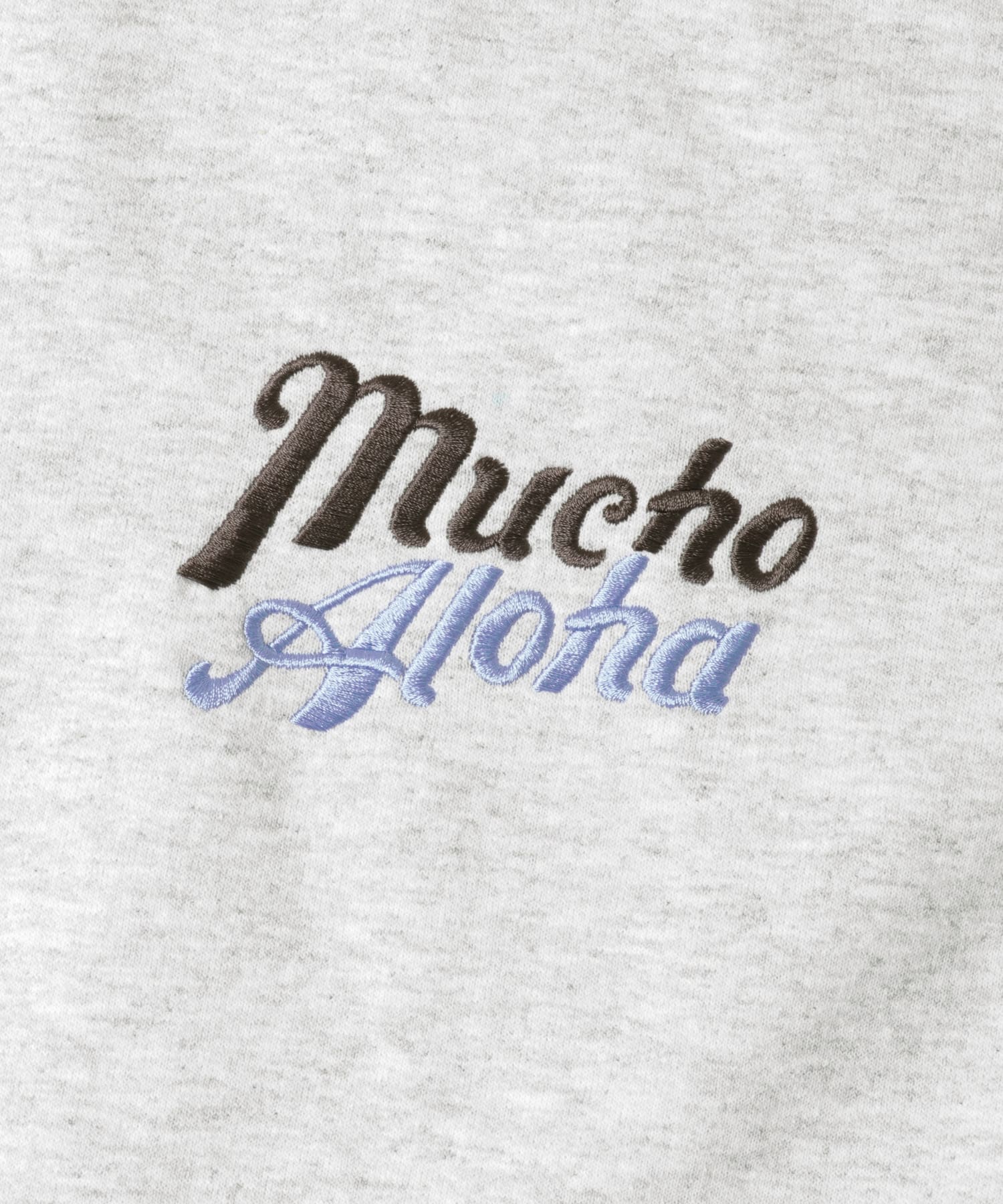 mucho Aloha　8oz SWEAT-MUCHO ASH M