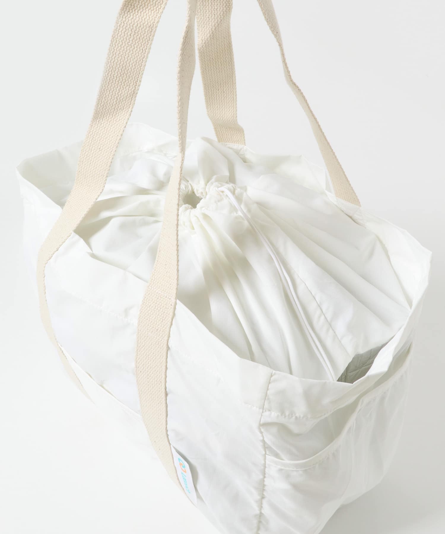 Loopach　Market Tote white FREE
