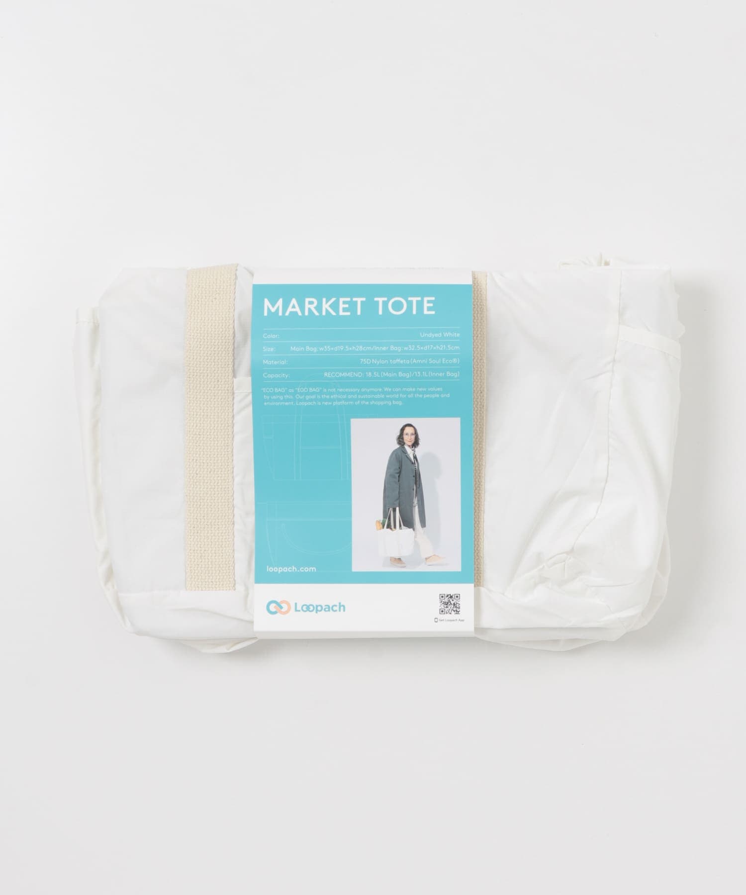 Loopach　Market Tote white FREE