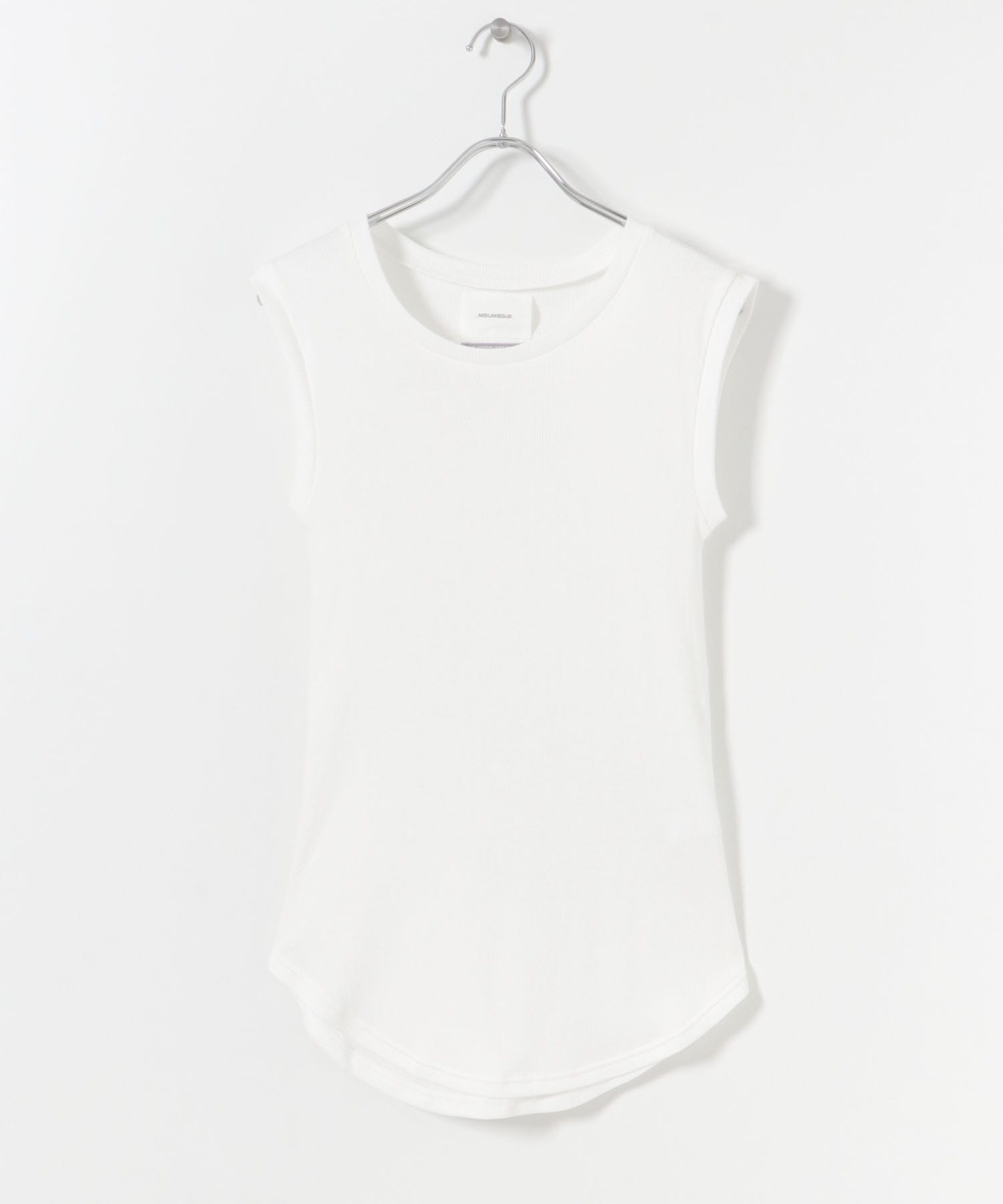『別注』MIDIUMISOLID×TGM　Mix organic cotton tank-top Off FREE