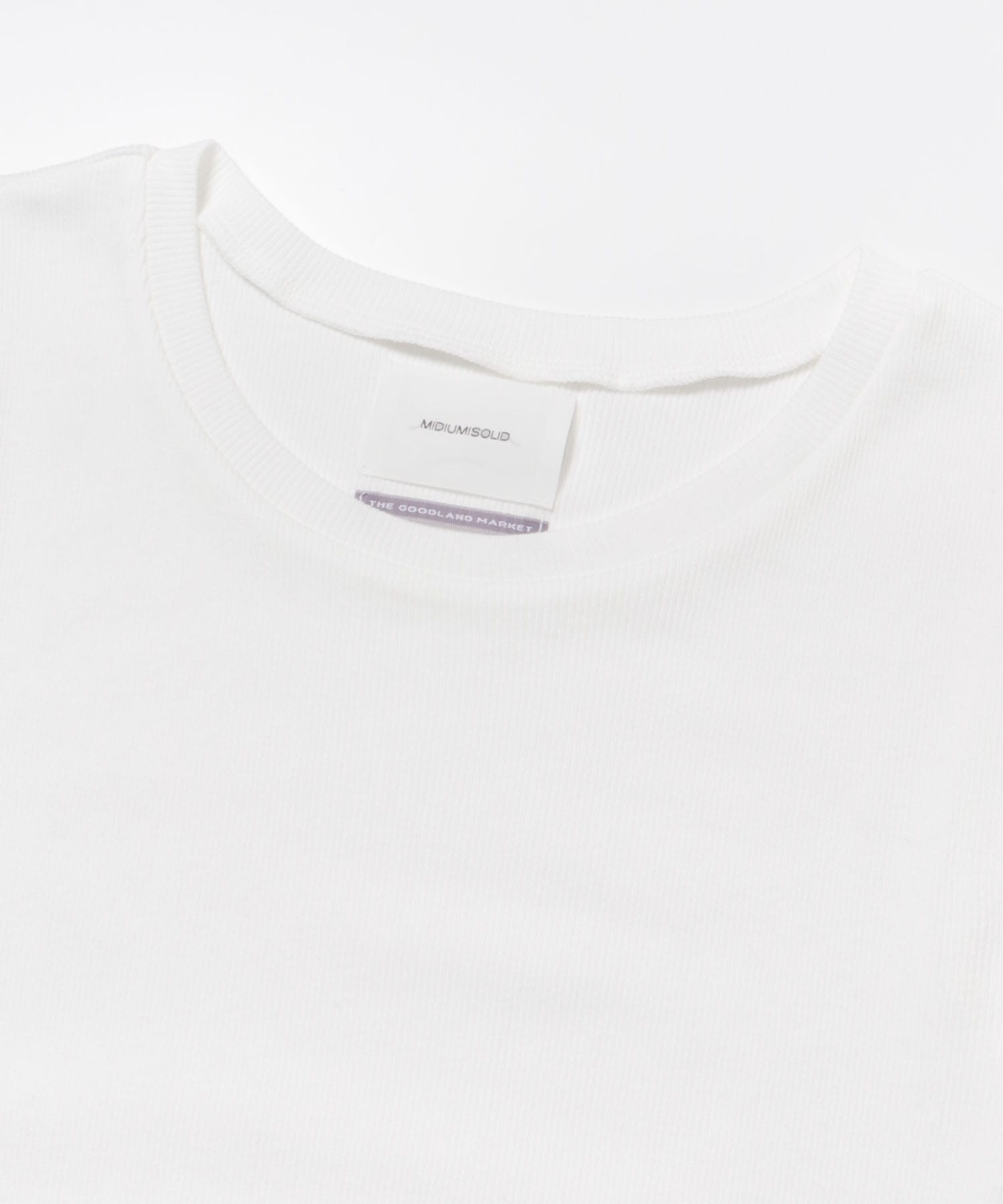 『別注』MIDIUMISOLID×TGM　Mix organic cotton tank-top Off FREE