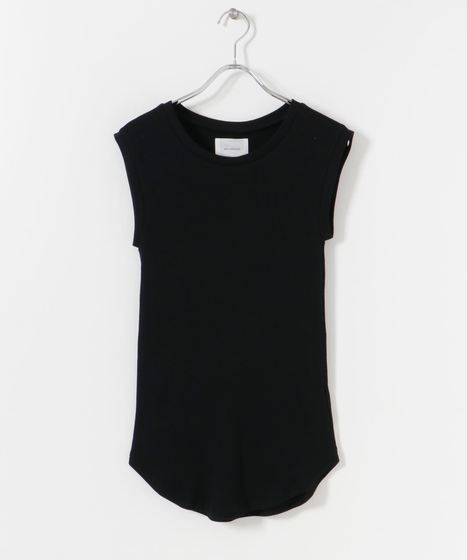 『別注』MIDIUMISOLID×TGM　Mix organic cotton tank-top Black FREE