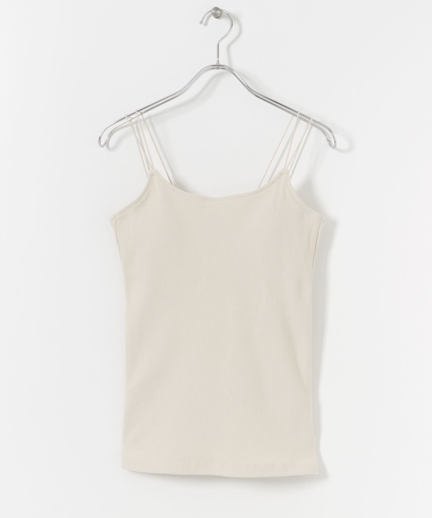 『別注』MIDIUMISOLID×TGM　Organic cotton camisole Off FREE