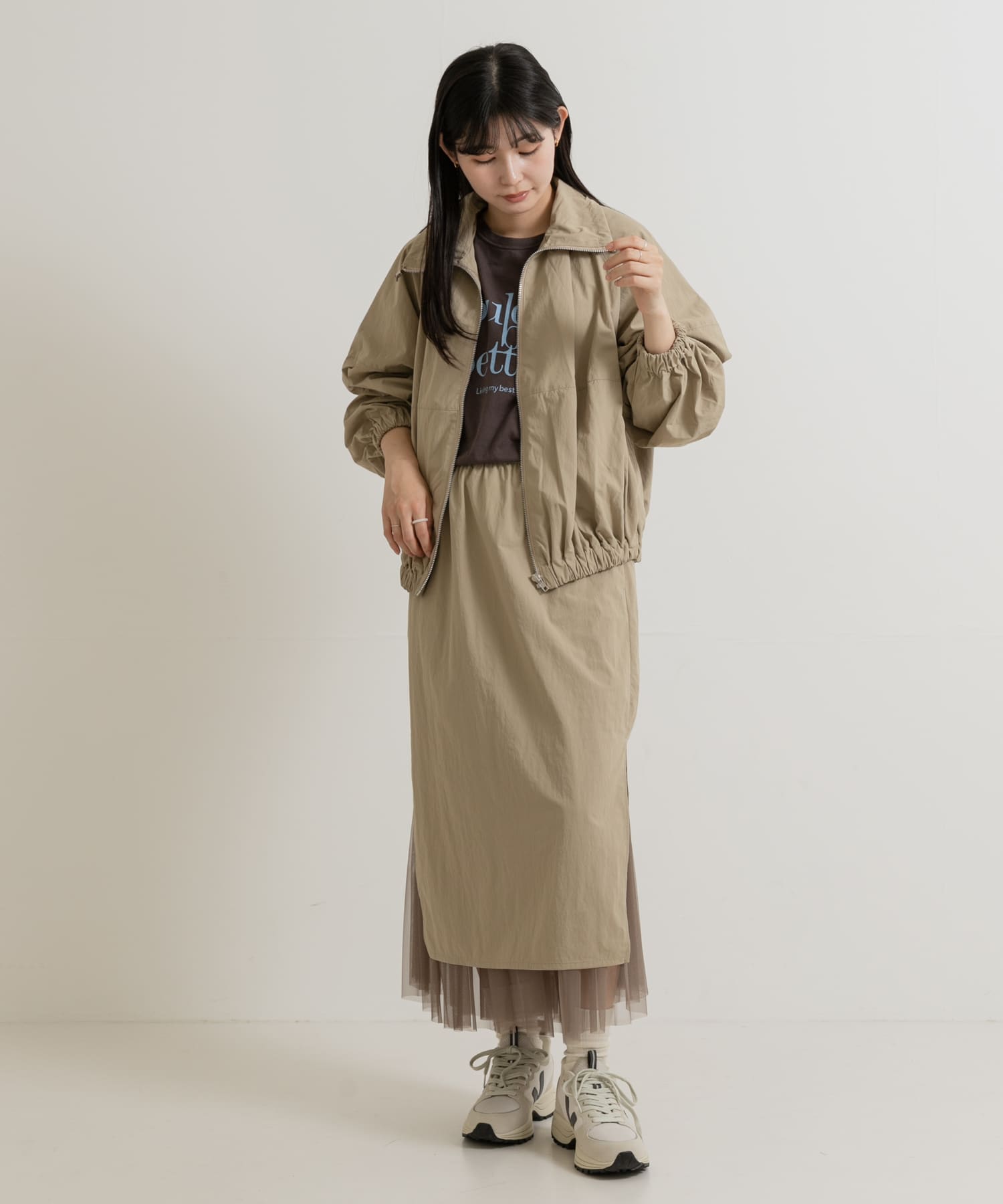 身長：166cm サイズ：FREE