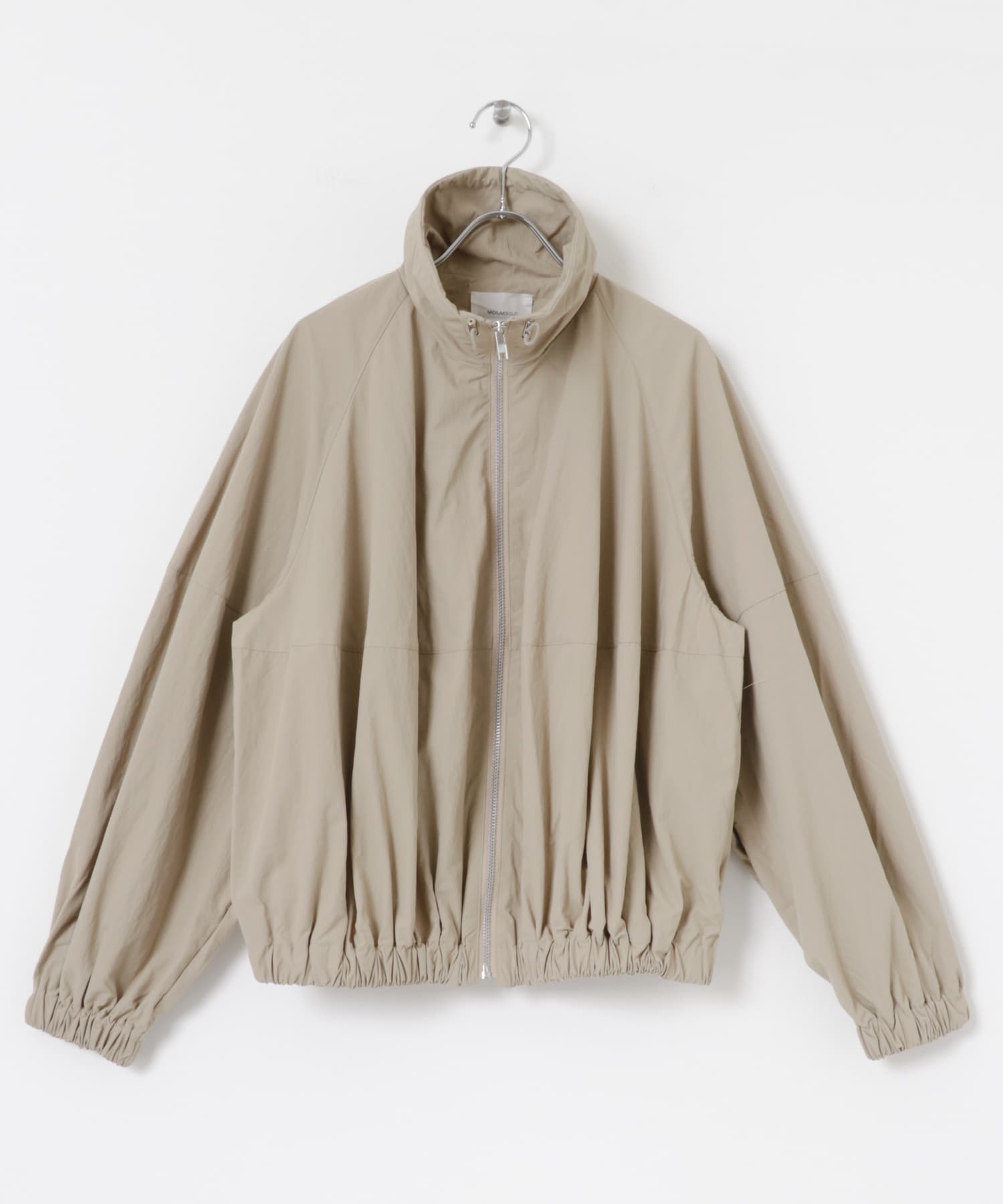 『別注』MIDIUMISOLID×TGM　RE-Nylon short blouson BEIGE FREE