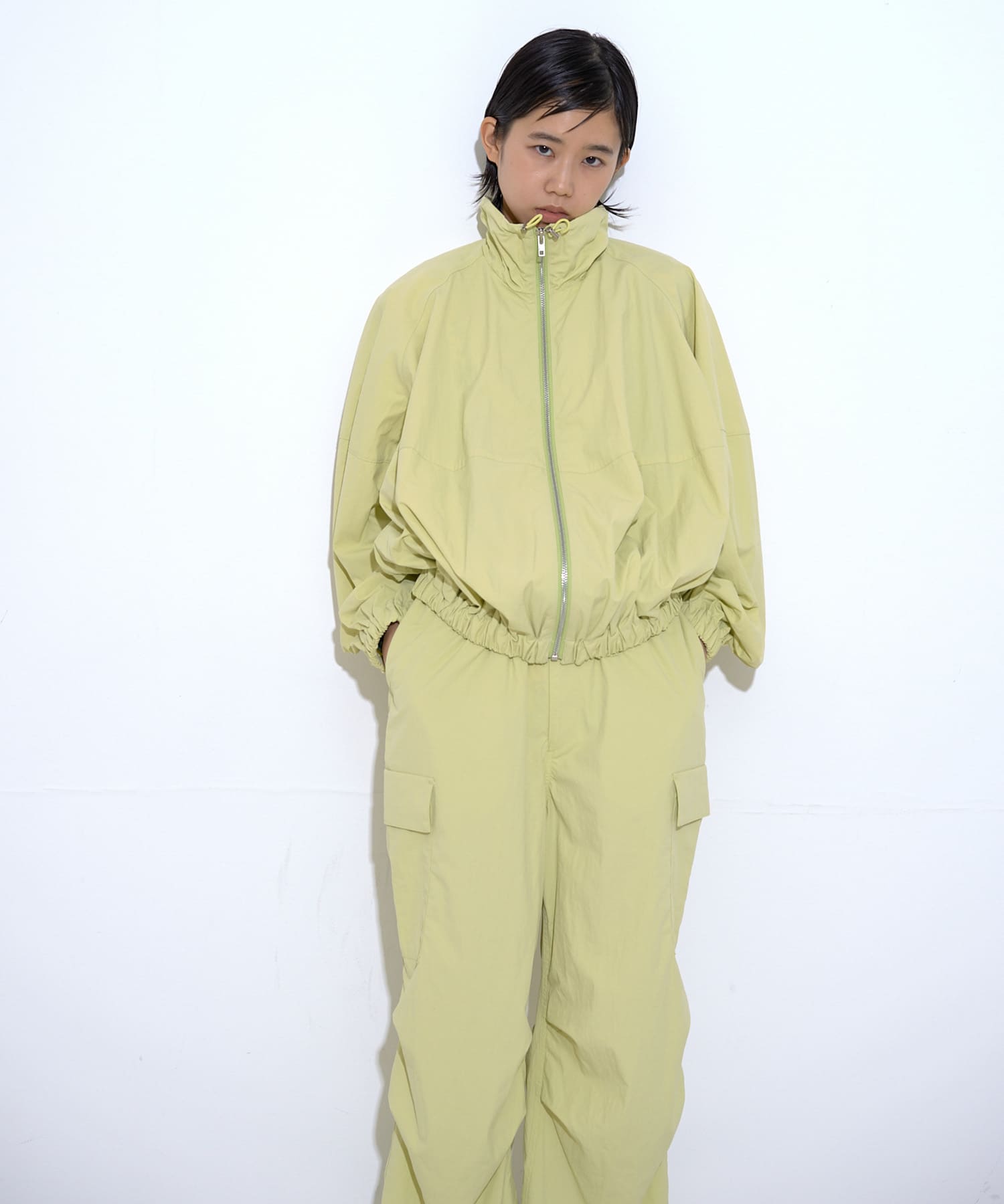 『別注』MIDIUMISOLID×TGM　RE-Nylon short blouson