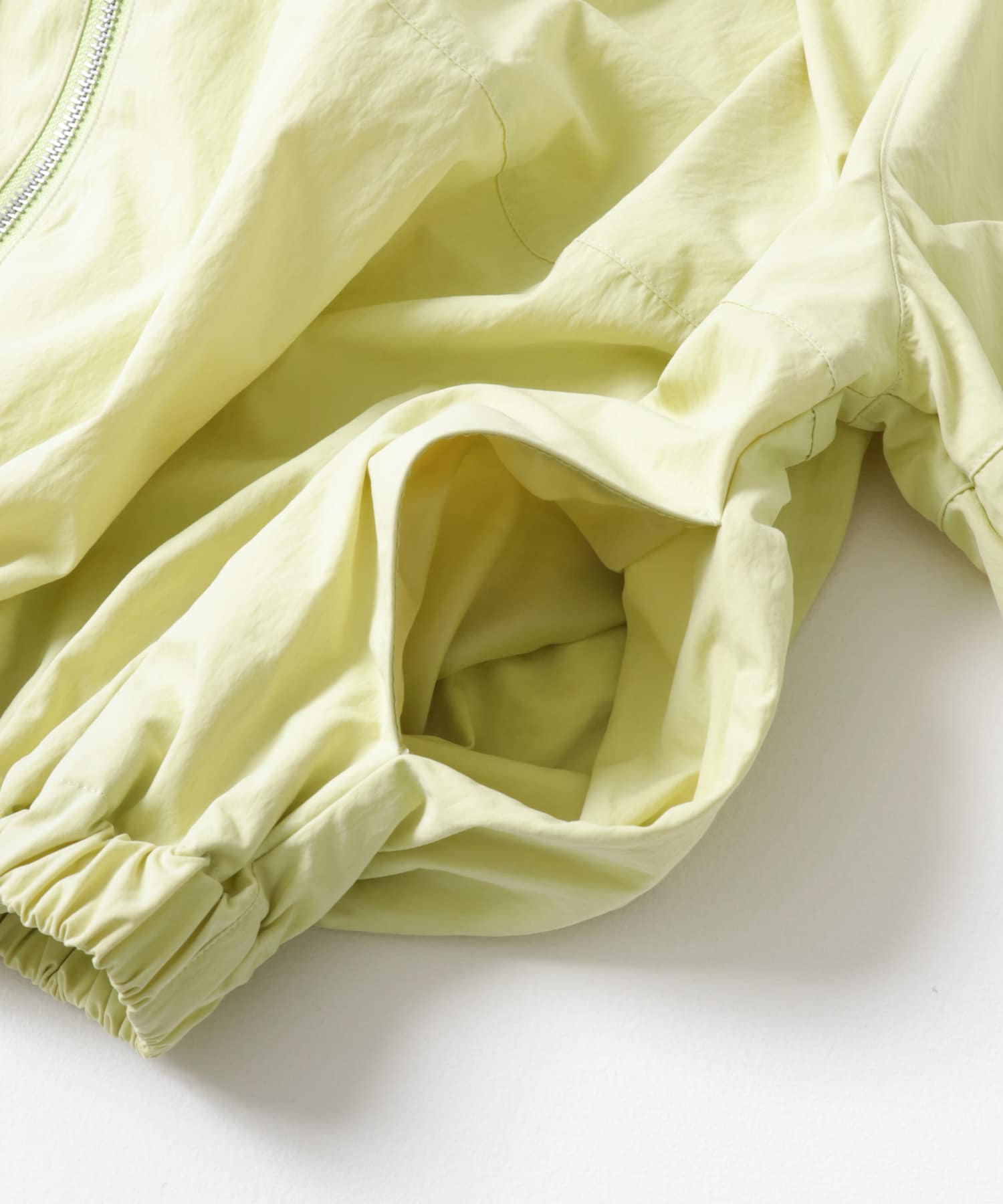 『別注』MIDIUMISOLID×TGM　RE-Nylon short blouson Y.GREEN FREE