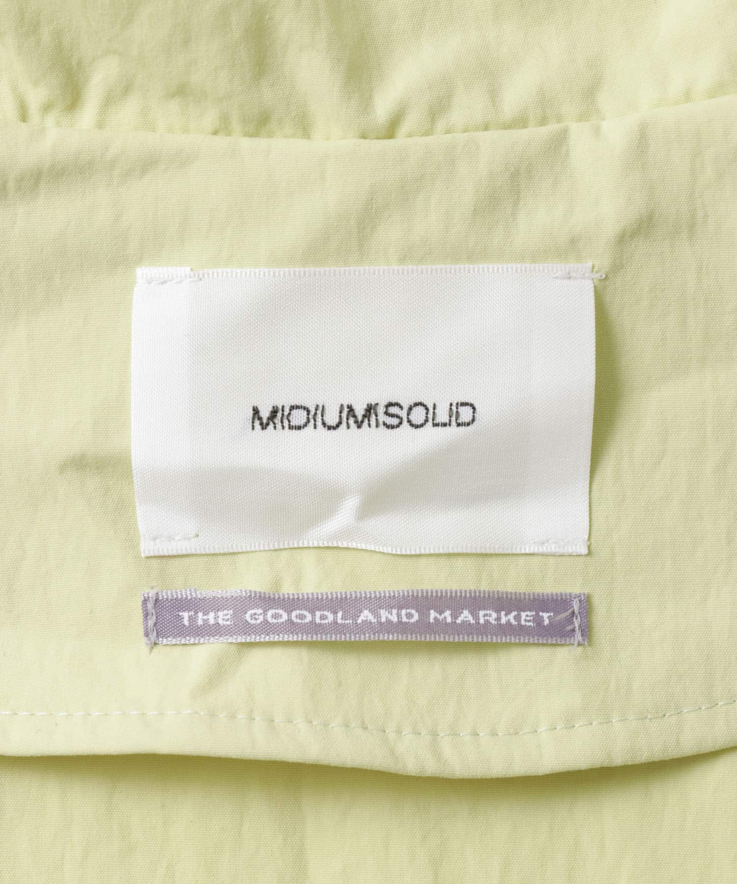 『別注』MIDIUMISOLID×TGM　RE-Nylon short blouson Y.GREEN FREE