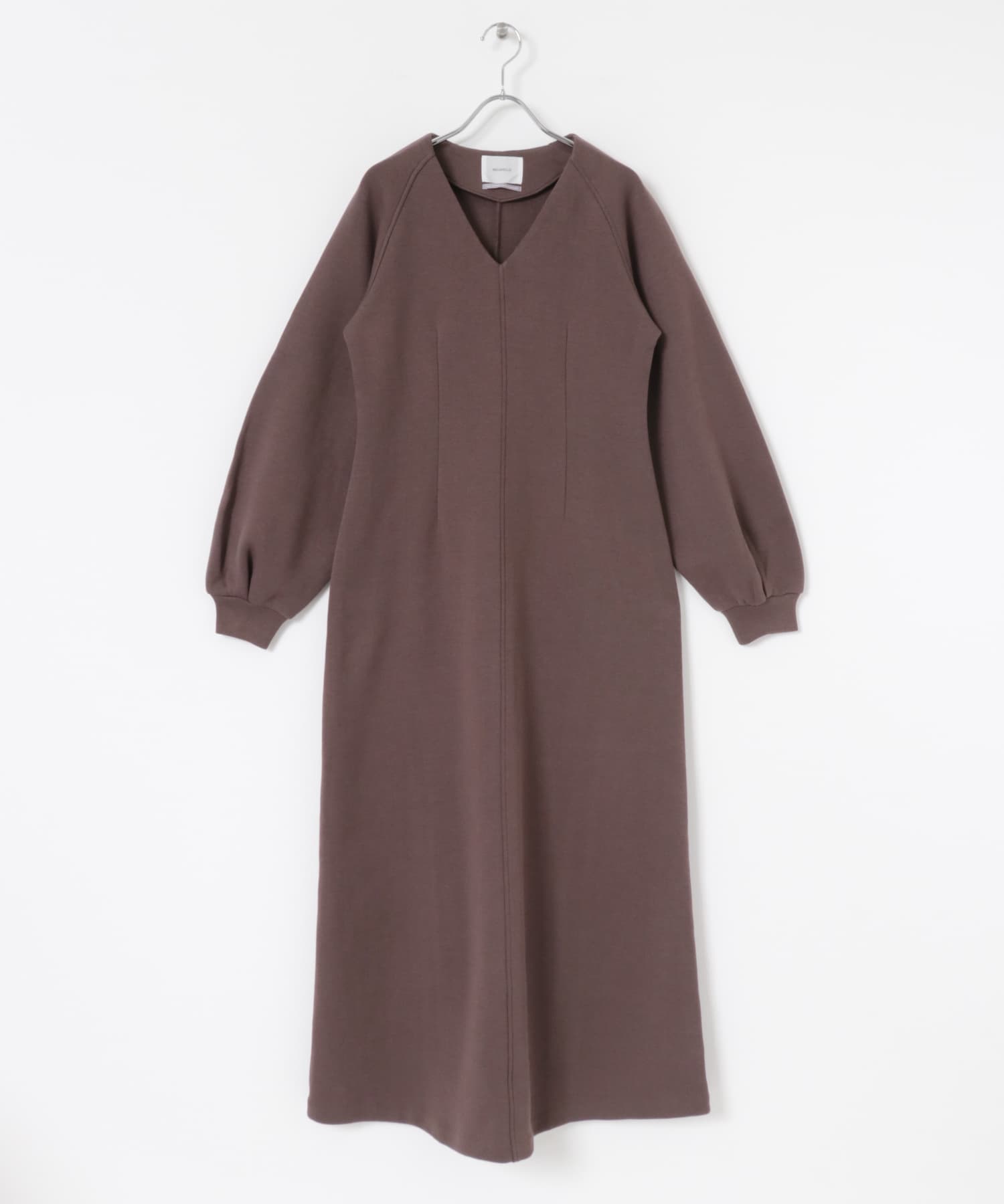 『別注』MIDIUMISOLID×TGM　Organic cotton camisole dress BROWN FREE