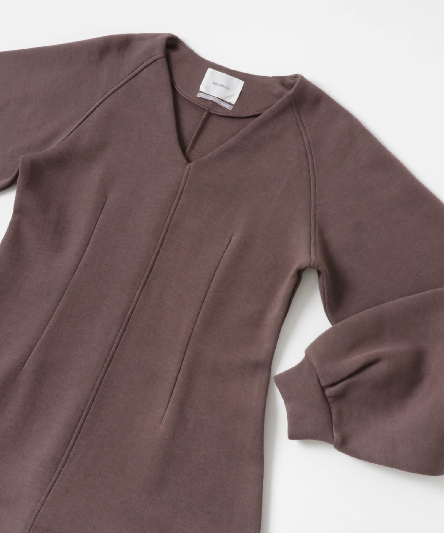 『別注』MIDIUMISOLID×TGM　Organic cotton camisole dress BROWN FREE