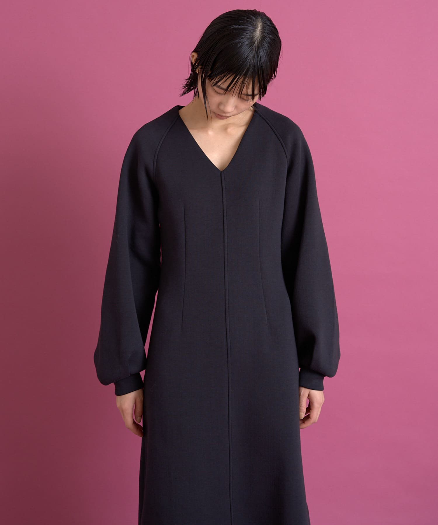 『別注』MIDIUMISOLID×TGM　Organic cotton camisole dress