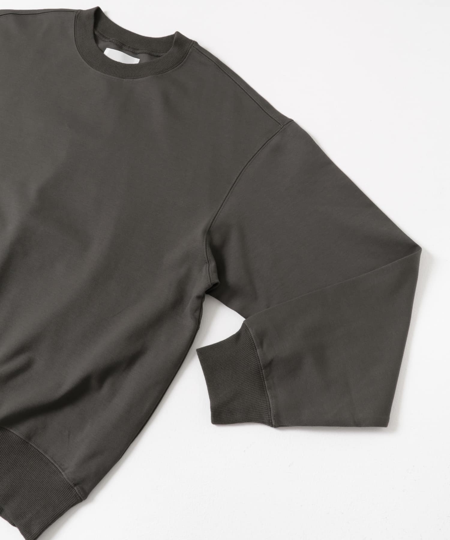 『別注』MIDIUMISOLID×TGM　Organic cotton pullover CHARCOAL FREE